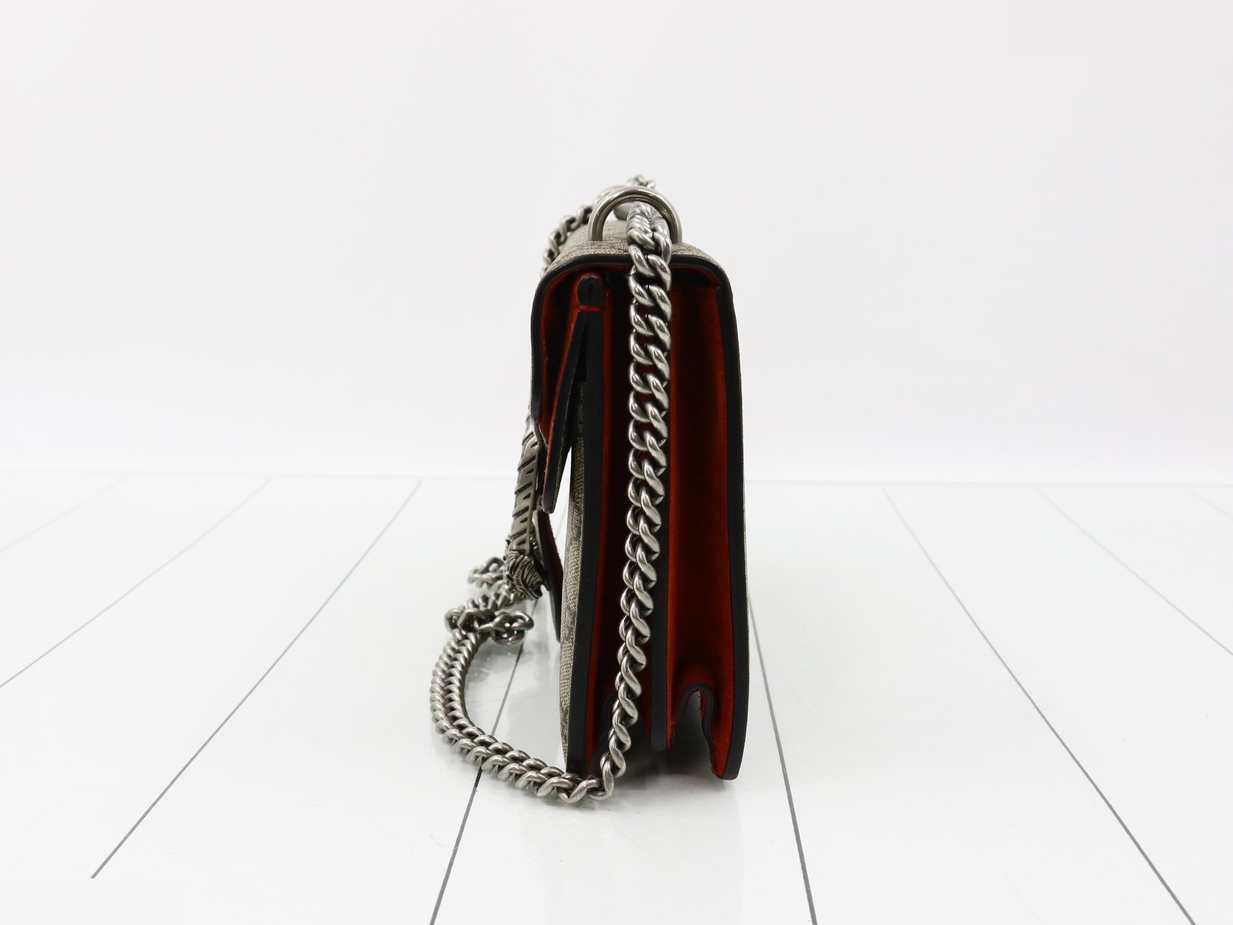 Dionysus GG Supreme Chain Shoulder Bag — view 3