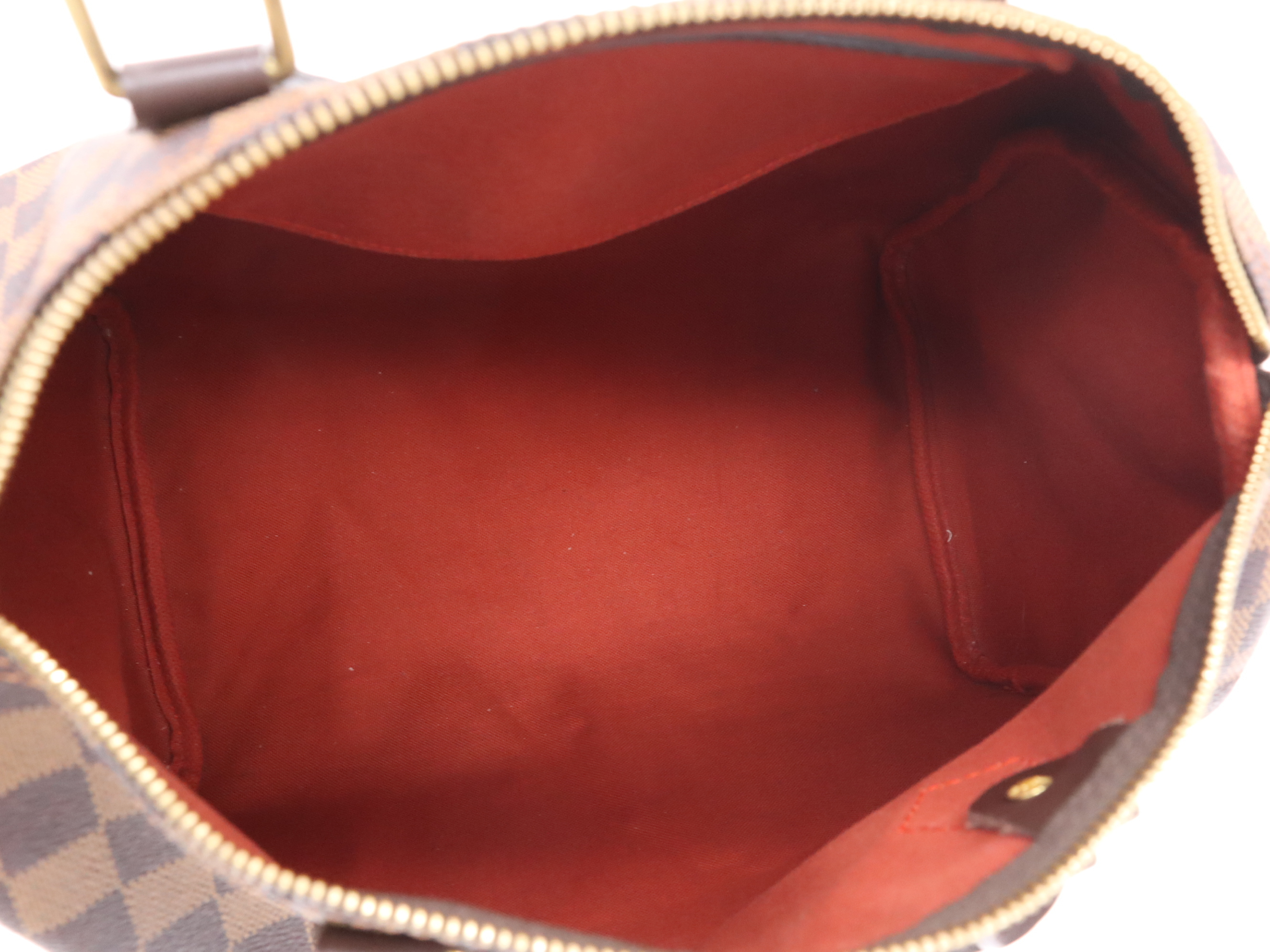 N41531 Damier Speedy 30 (Old Model) Handbag with Padlock, 2 Keys, and Dust Bag — view 10