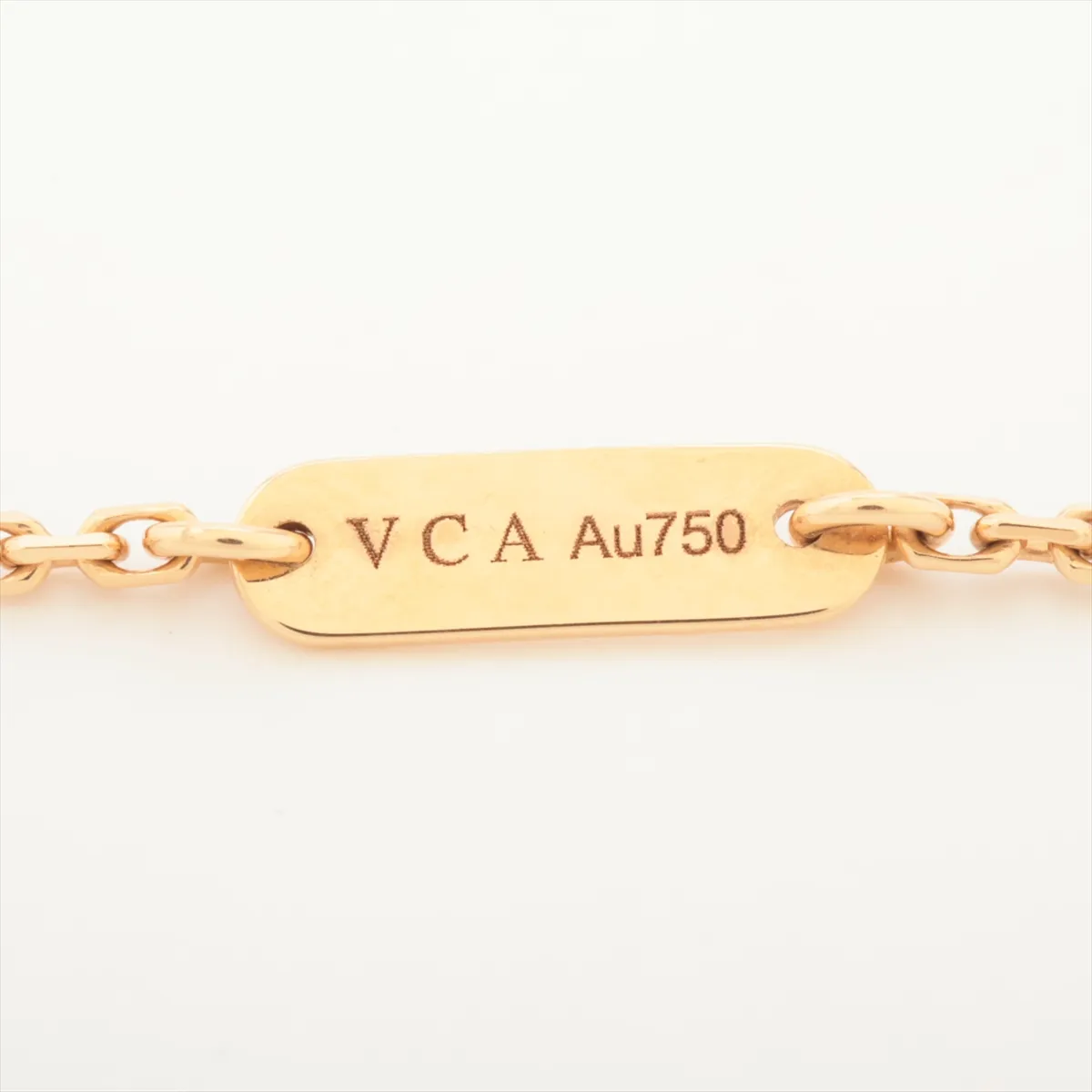 Vintage Alhambra Sable Diamond Necklace 750 (PG) 6.4g JE524291 Sable — view 4