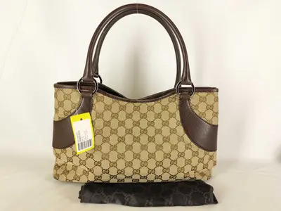 GG Canvas Tote 113015 Handbag