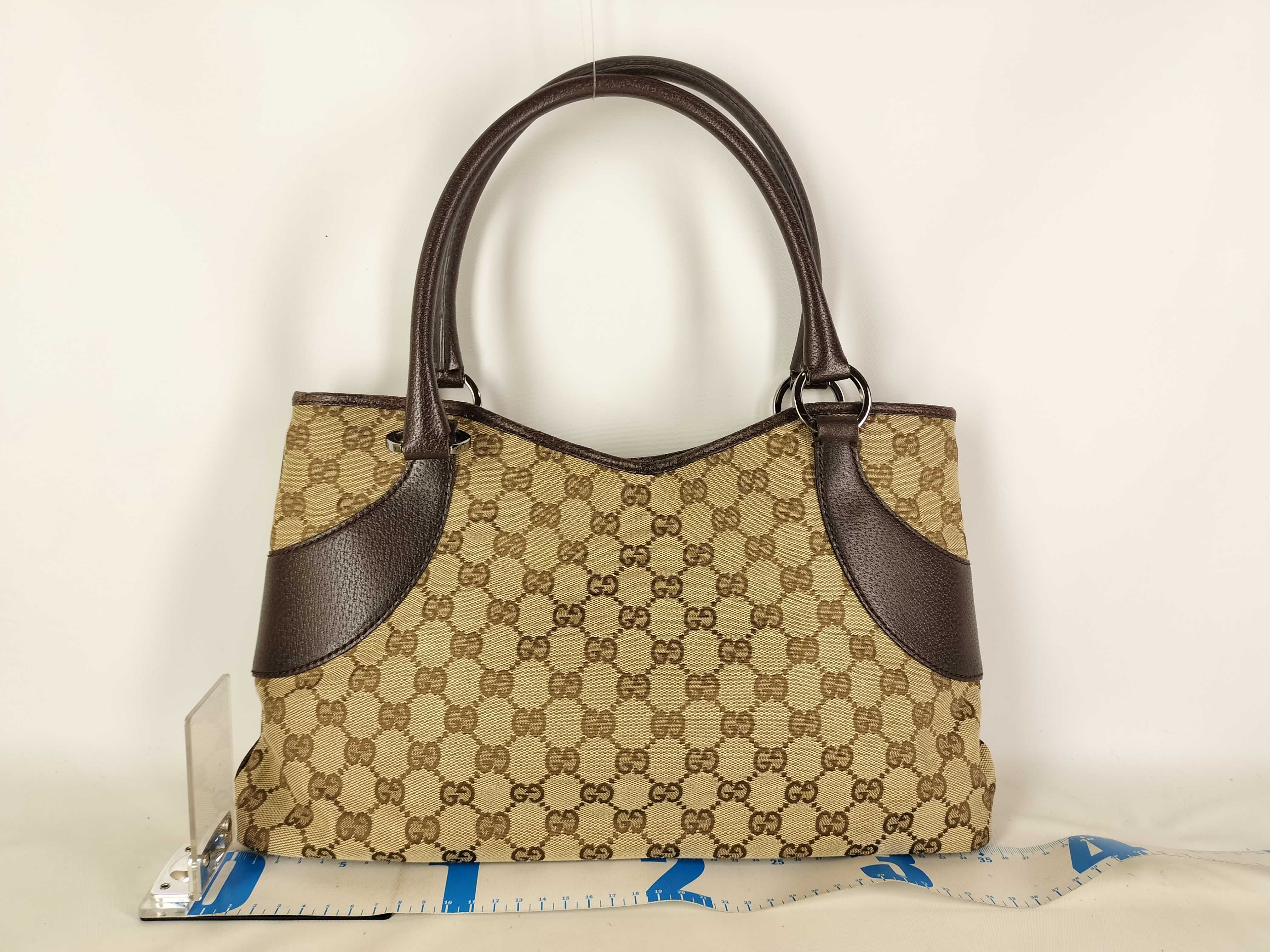 GG Canvas Tote 113015 Handbag — view 2
