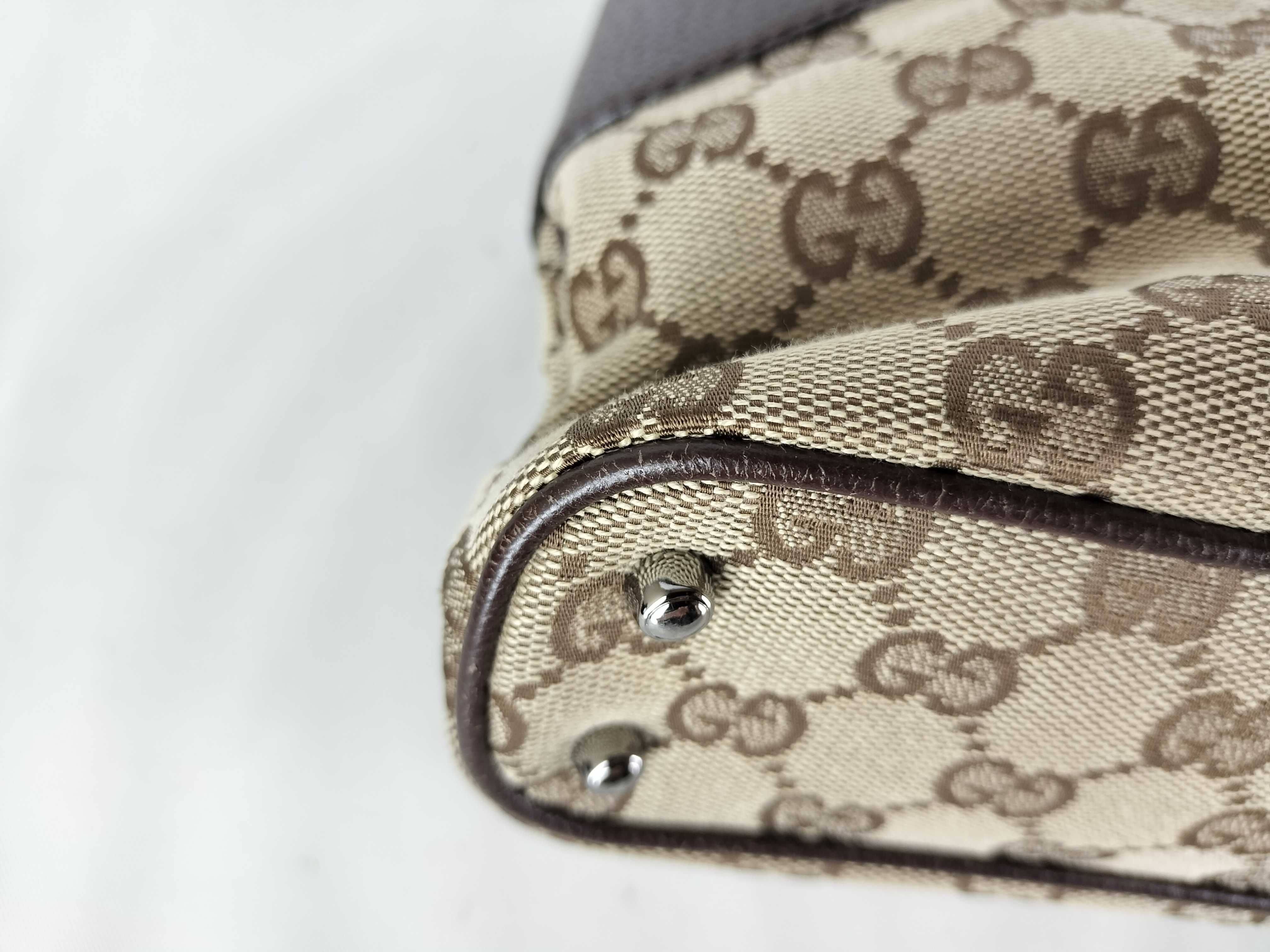 GG Canvas Tote 113015 Handbag — view 7