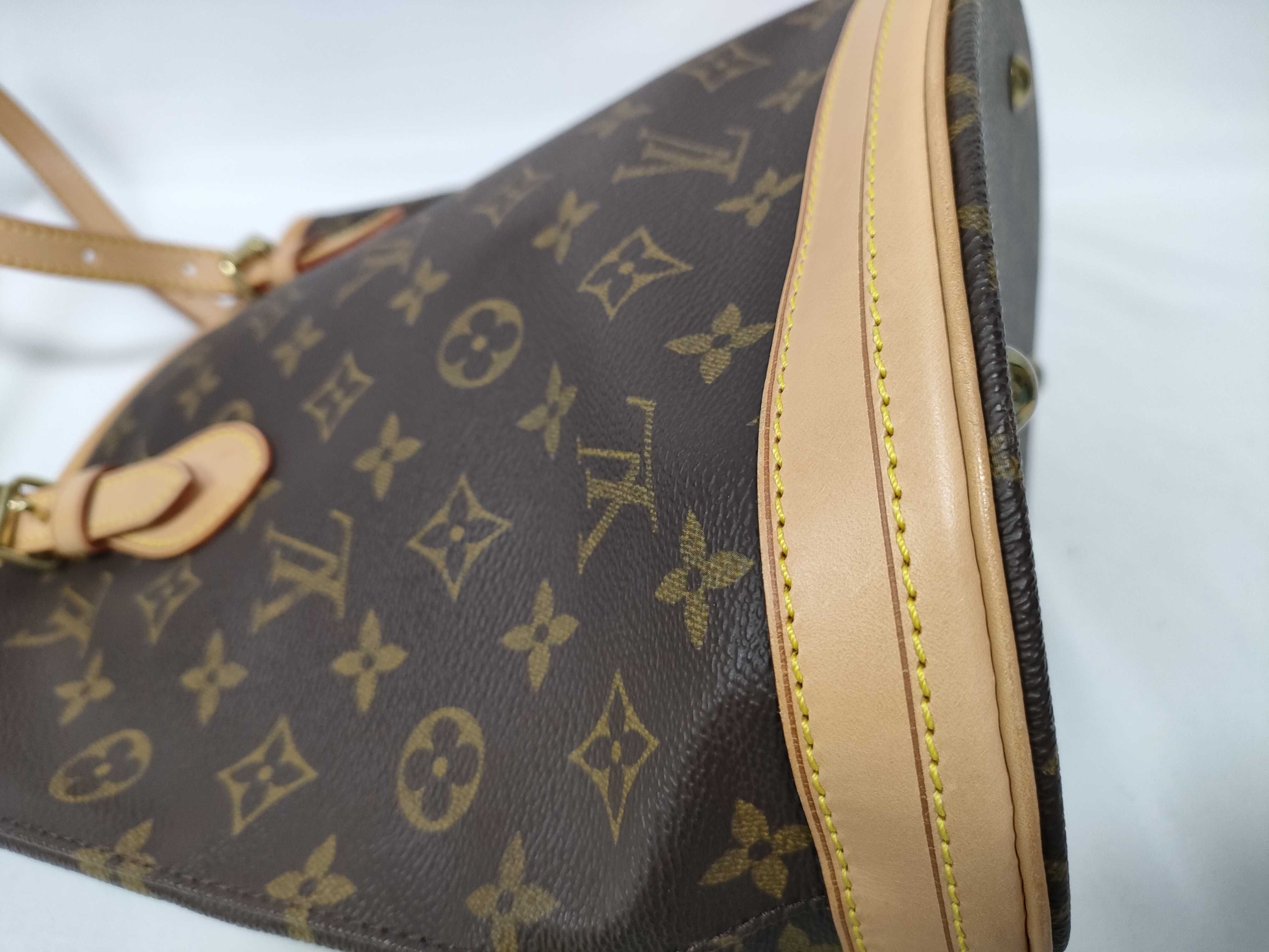 Monogram Louis Vuitton M42238 Bucket PM FL0032 Tote Shoulder Bag Monogram Tote Bag — view 5