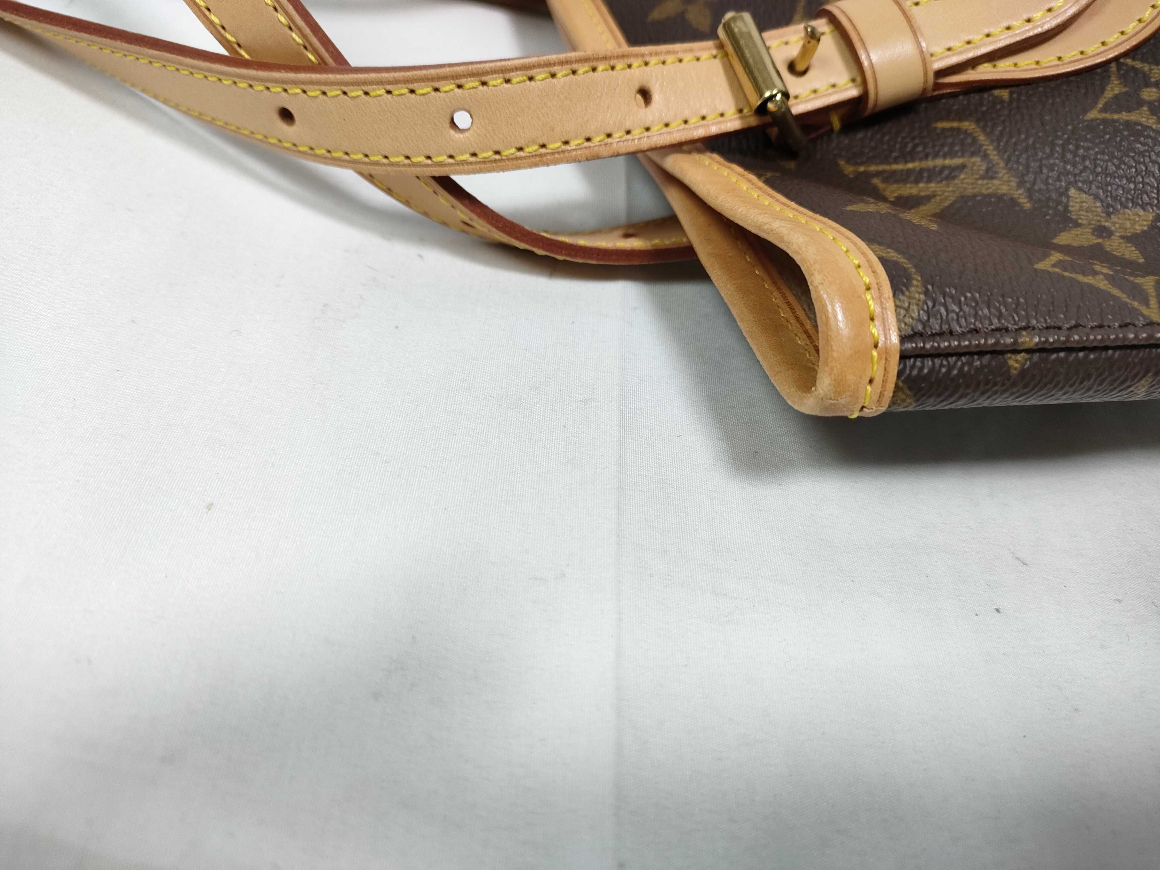 Monogram Louis Vuitton M42238 Bucket PM FL0032 Tote Shoulder Bag Monogram Tote Bag — view 6