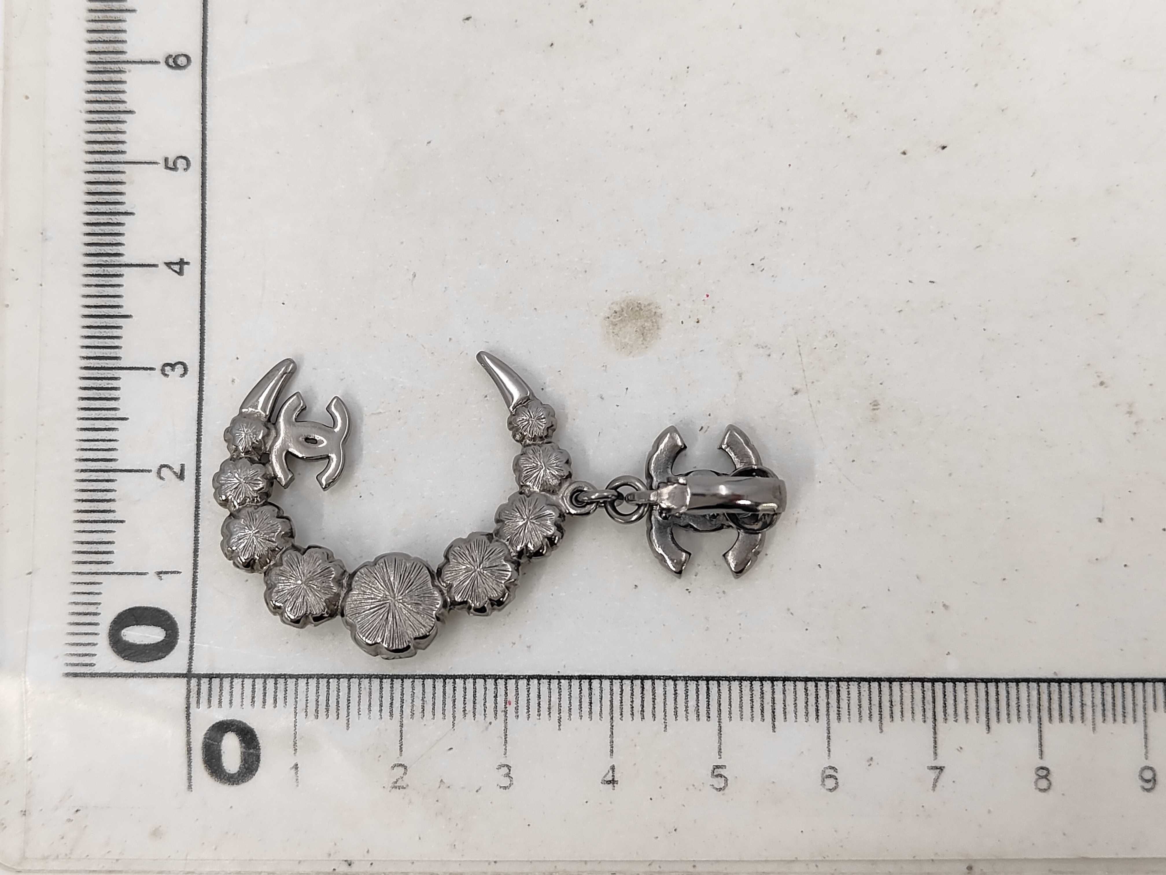 Crescent Moon Motif Coco Mark Earrings — view 5