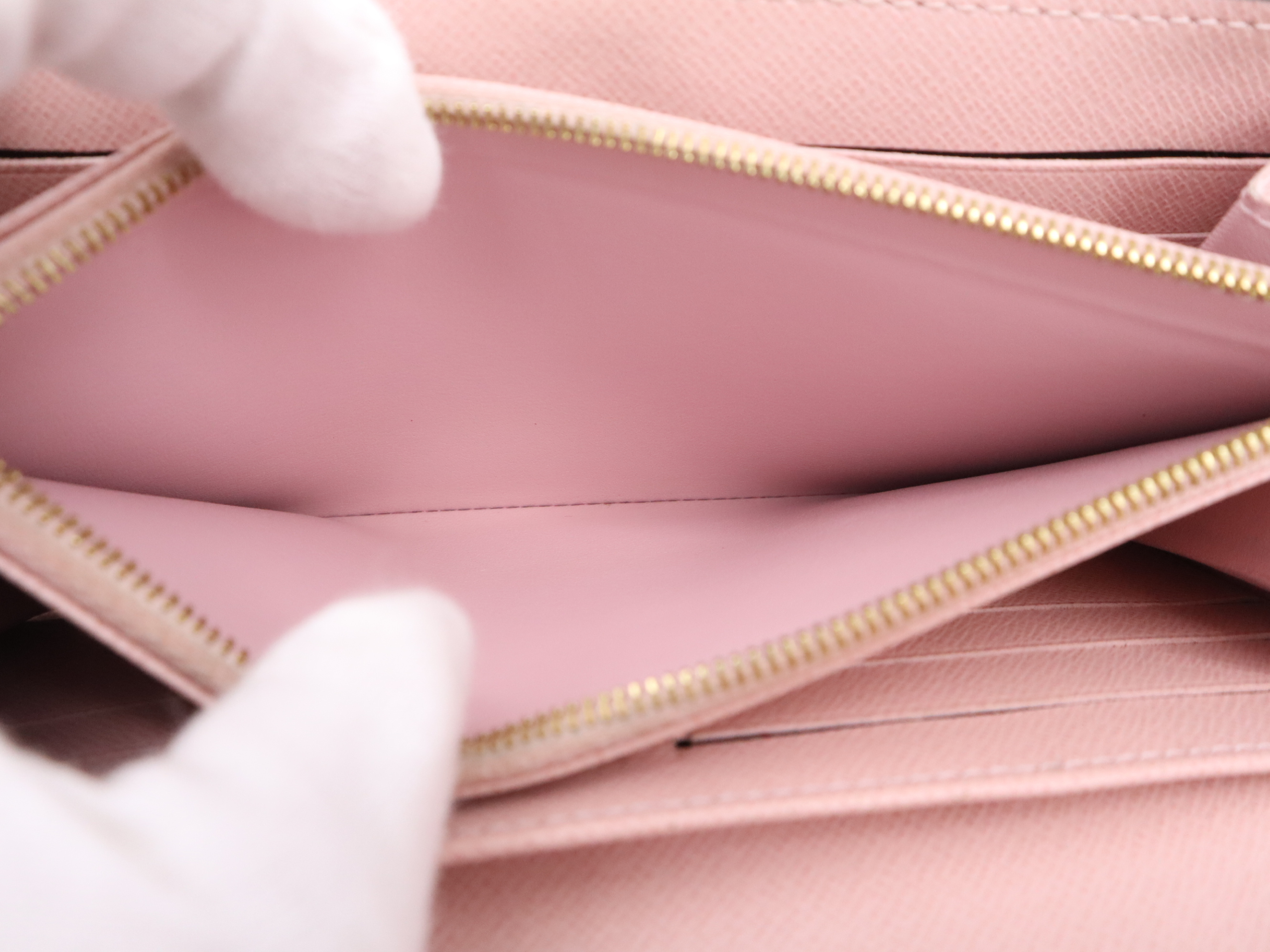 N60114 Damier Portefeuille Sarah Rose Ballerine RFID verified wallet — view 10