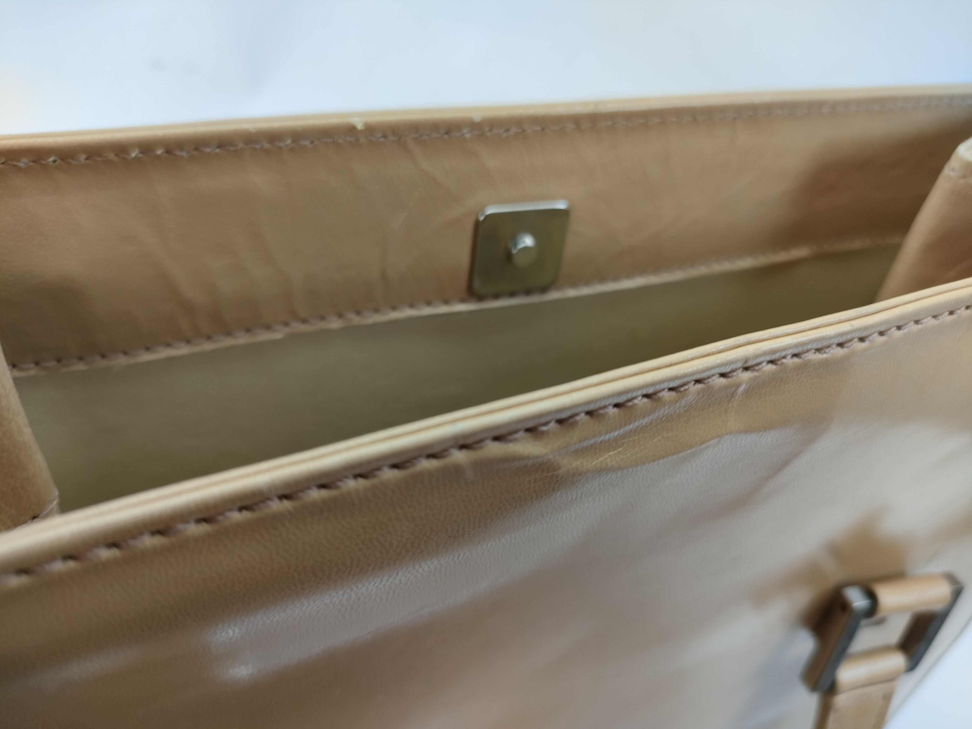 FF/Leather/Beige/Tote/Handbag — view 12
