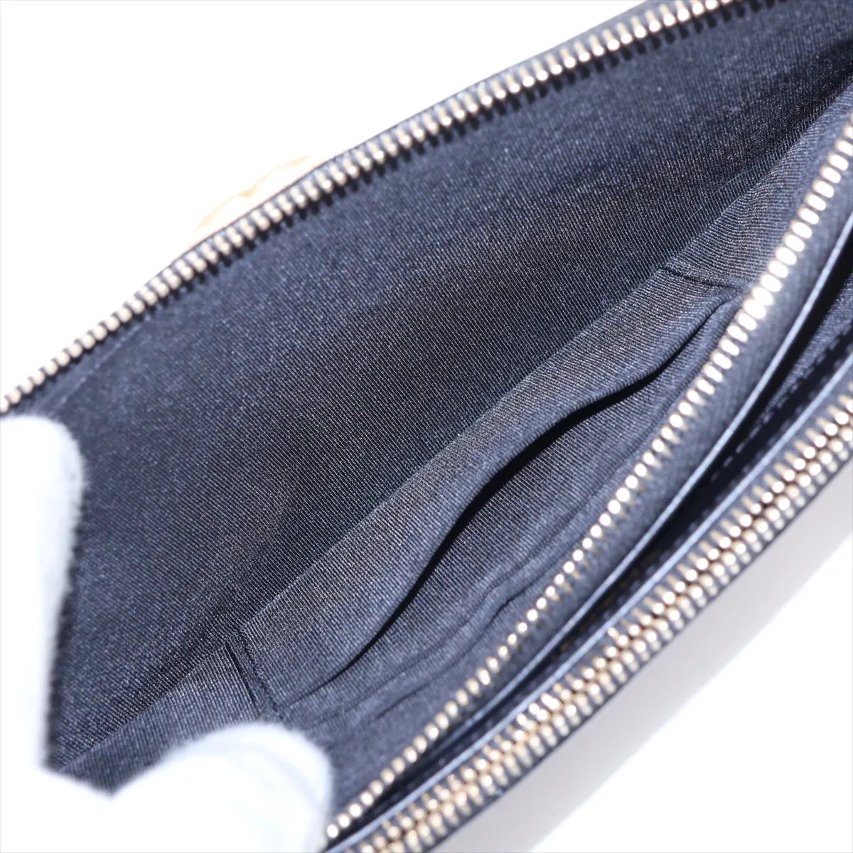 Boy Chanel Caviar Skin Chain Wallet, Black with Gold Hardware, 27867614, Serial Number 27 — view 8