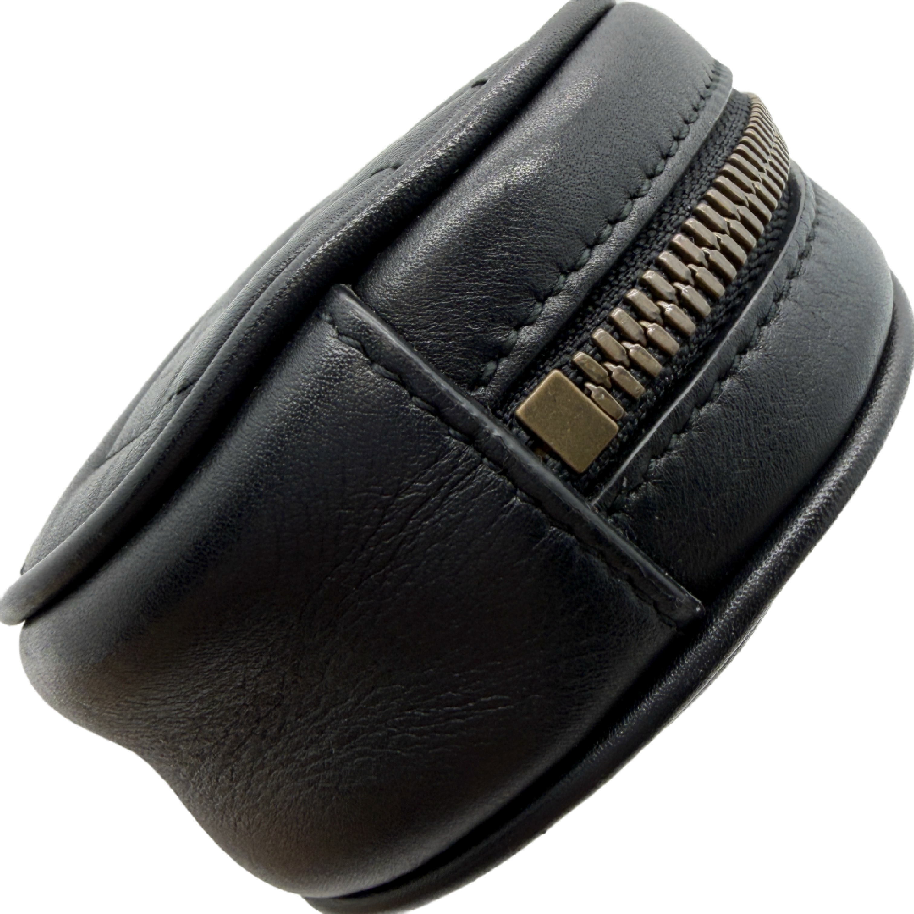 GG Marmont Matelassé Belt Bag Waist Bag Black Leather Shoulder Bag — view 6