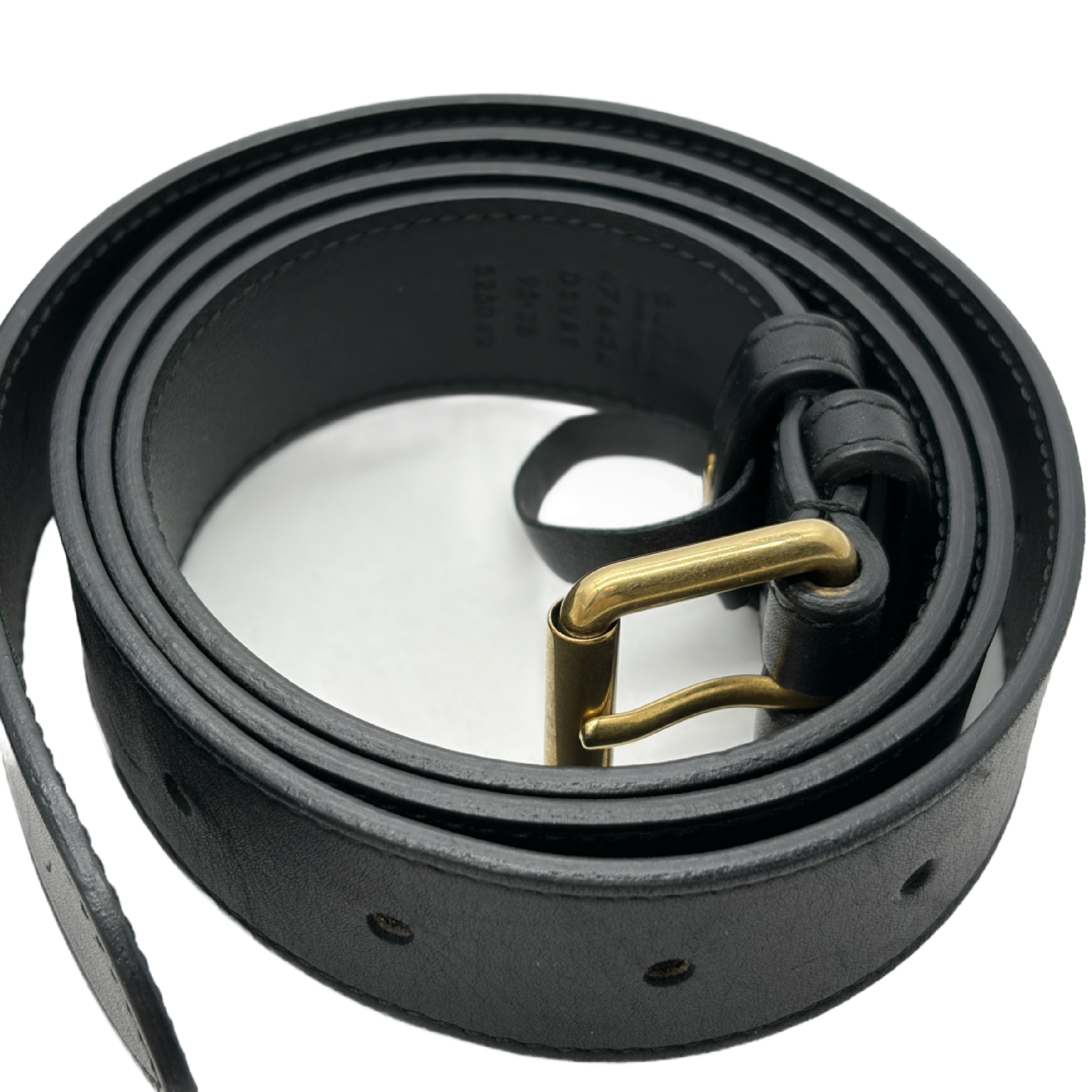 GG Marmont Matelassé Belt Bag Waist Bag Black Leather Shoulder Bag — view 9