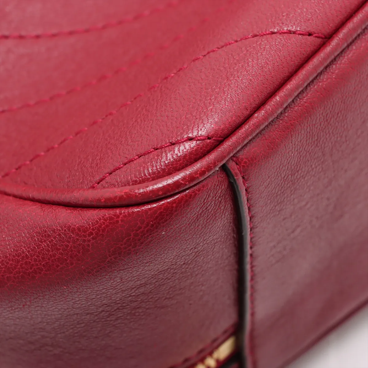Blondie Leather 2WAY Handbag Red 744434 — view 11