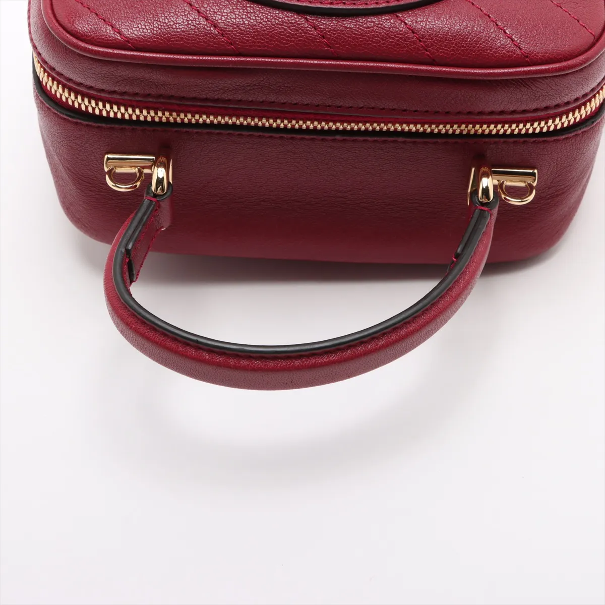 Blondie Leather 2WAY Handbag Red 744434 — view 5
