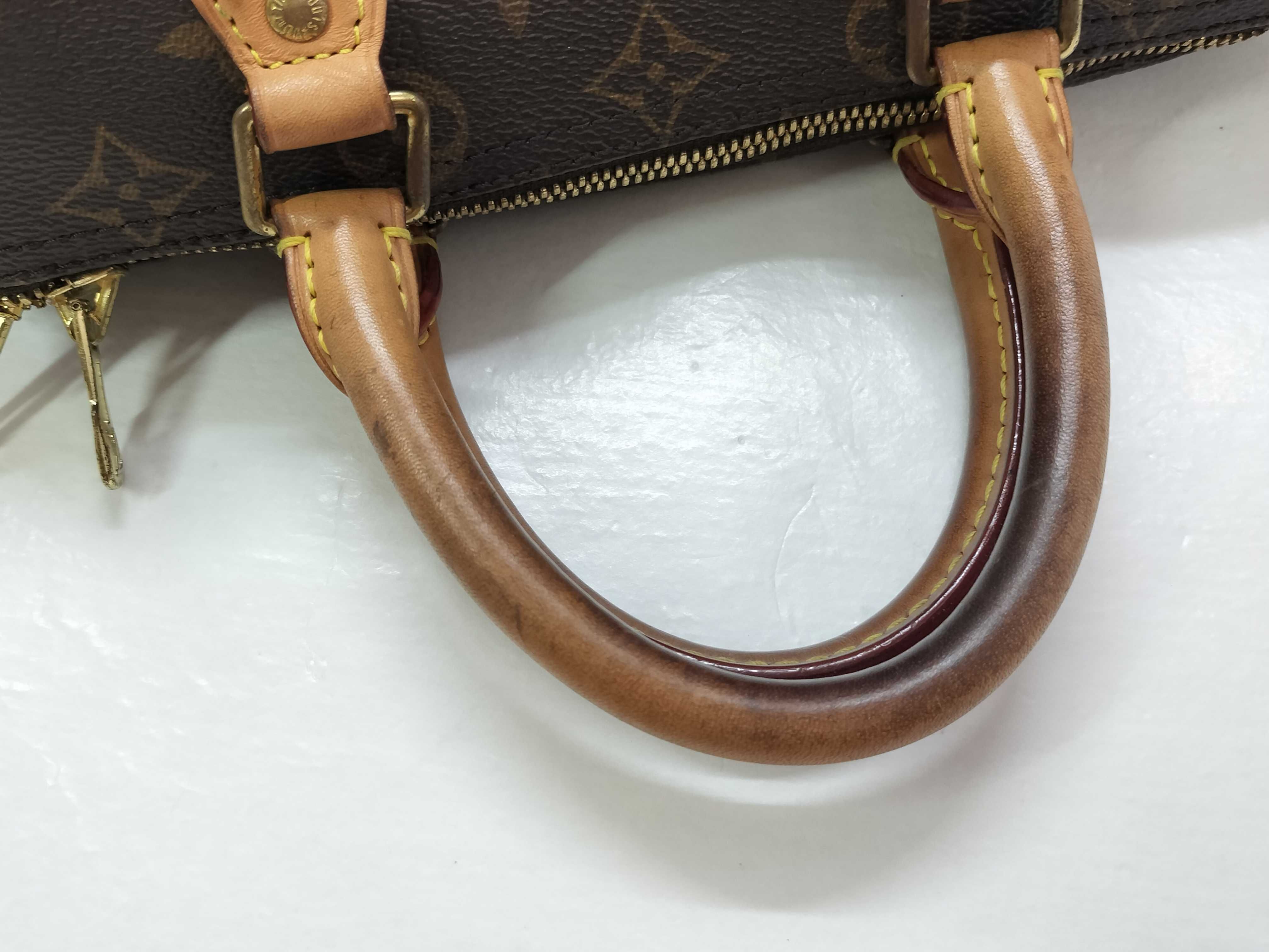Monogram Louis Vuitton Speedy 25 Bandoulière Monogram Boston Bag Handbag — view 3