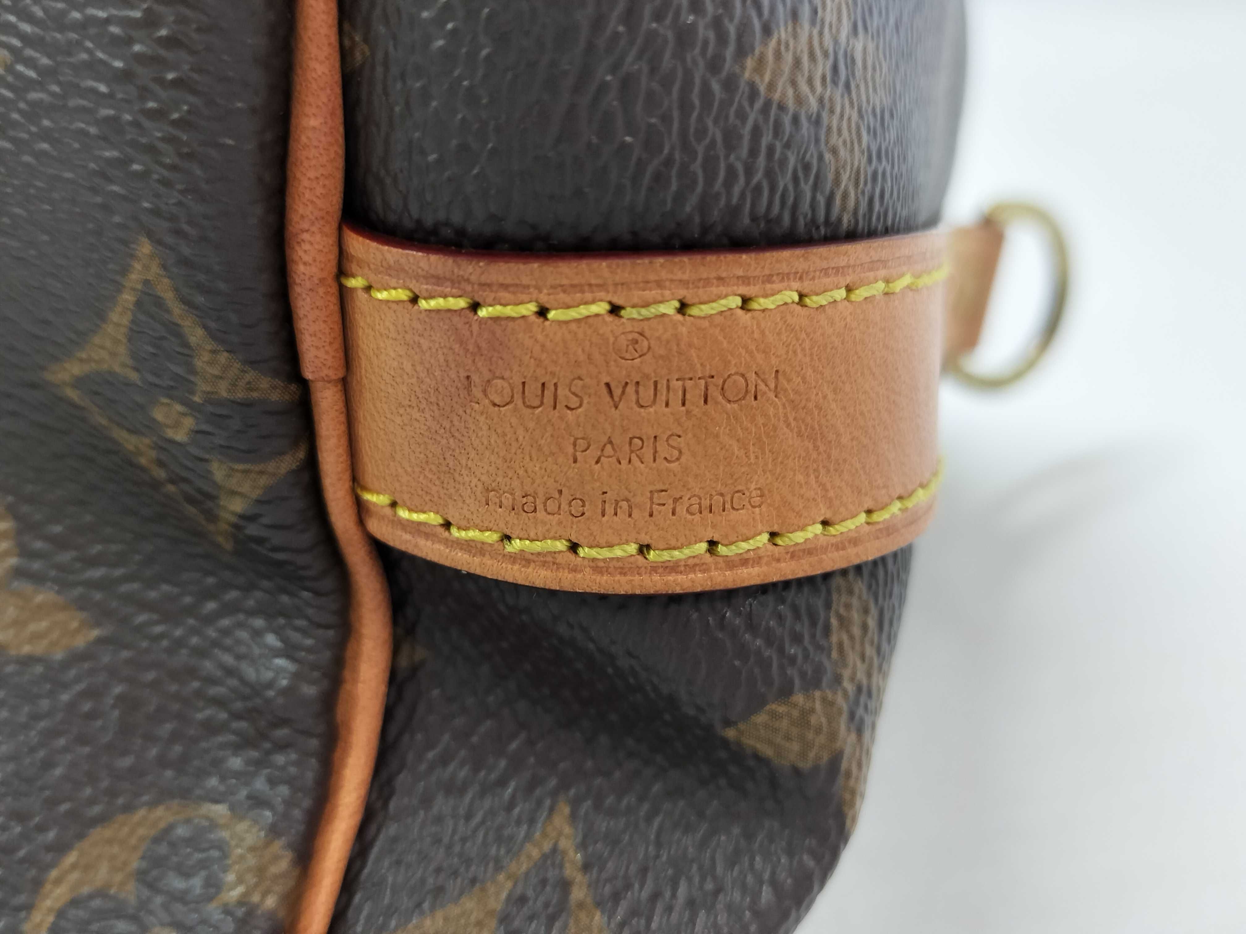 Monogram Louis Vuitton Speedy 25 Bandoulière Monogram Boston Bag Handbag — view 9