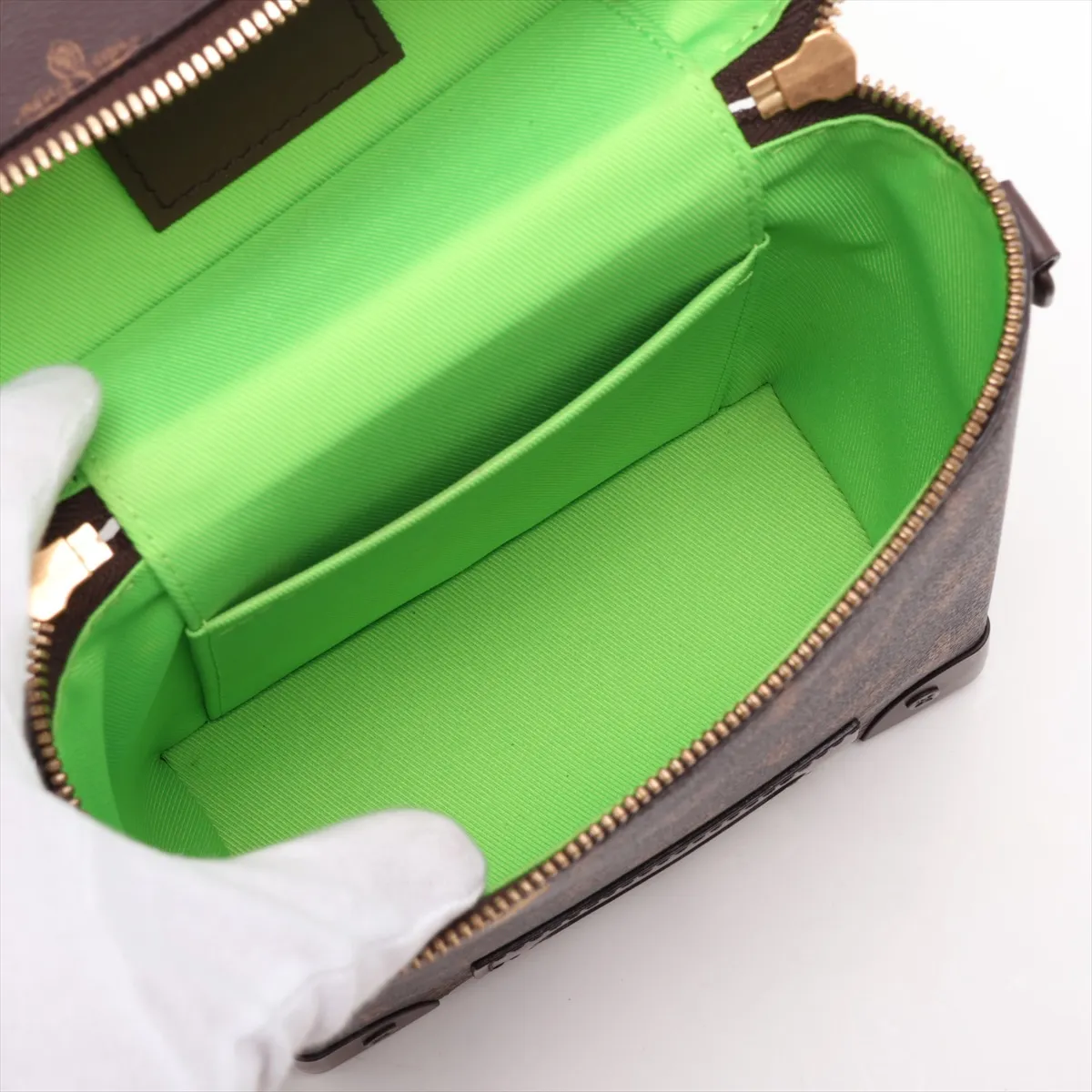 Monogram No.7 Vertical Box Trunk M59664 Brown (RFID detected) — view 7