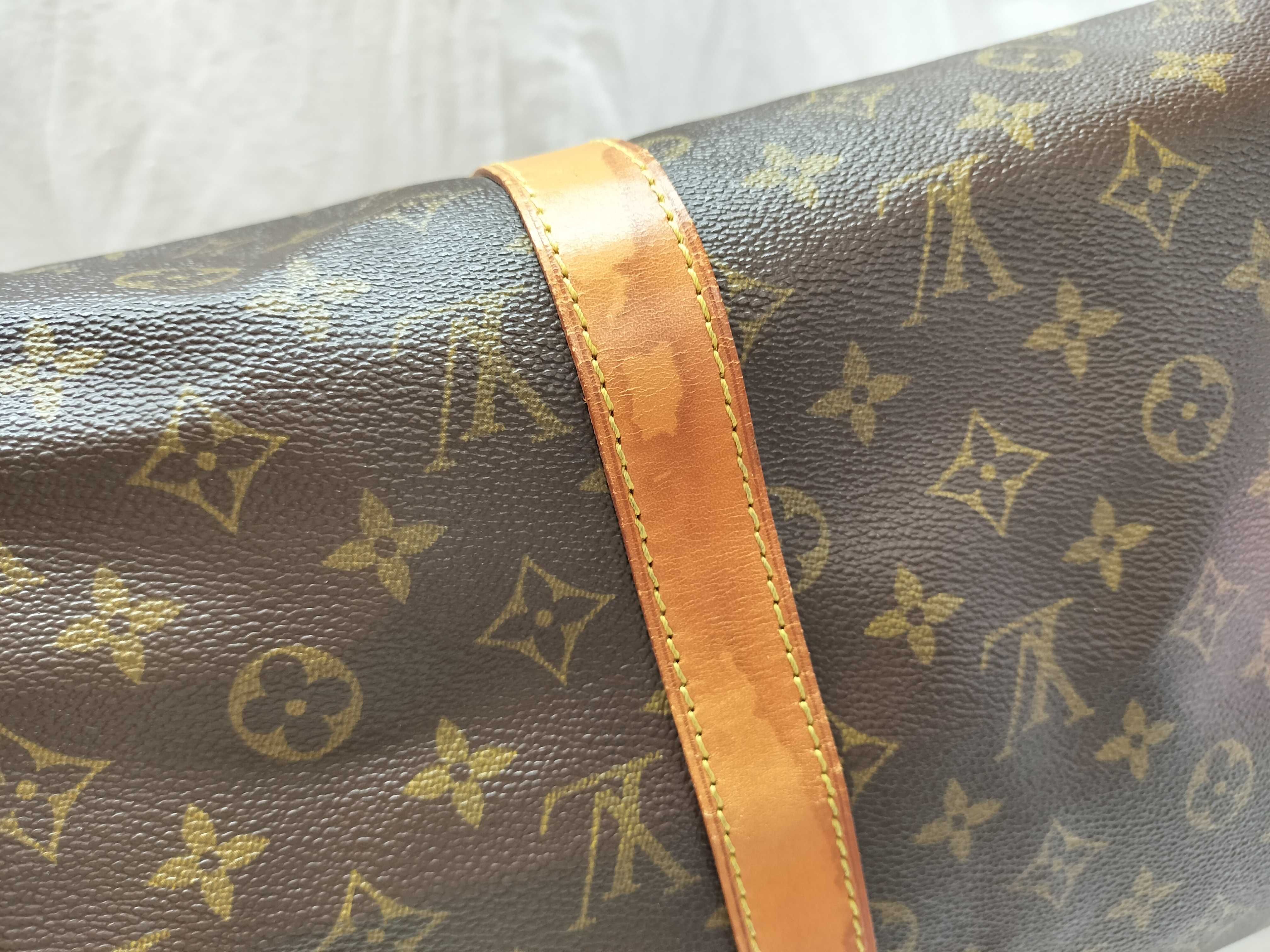 Monogram Louis Vuitton Keepall Bandoulière Boston Bag — view 4