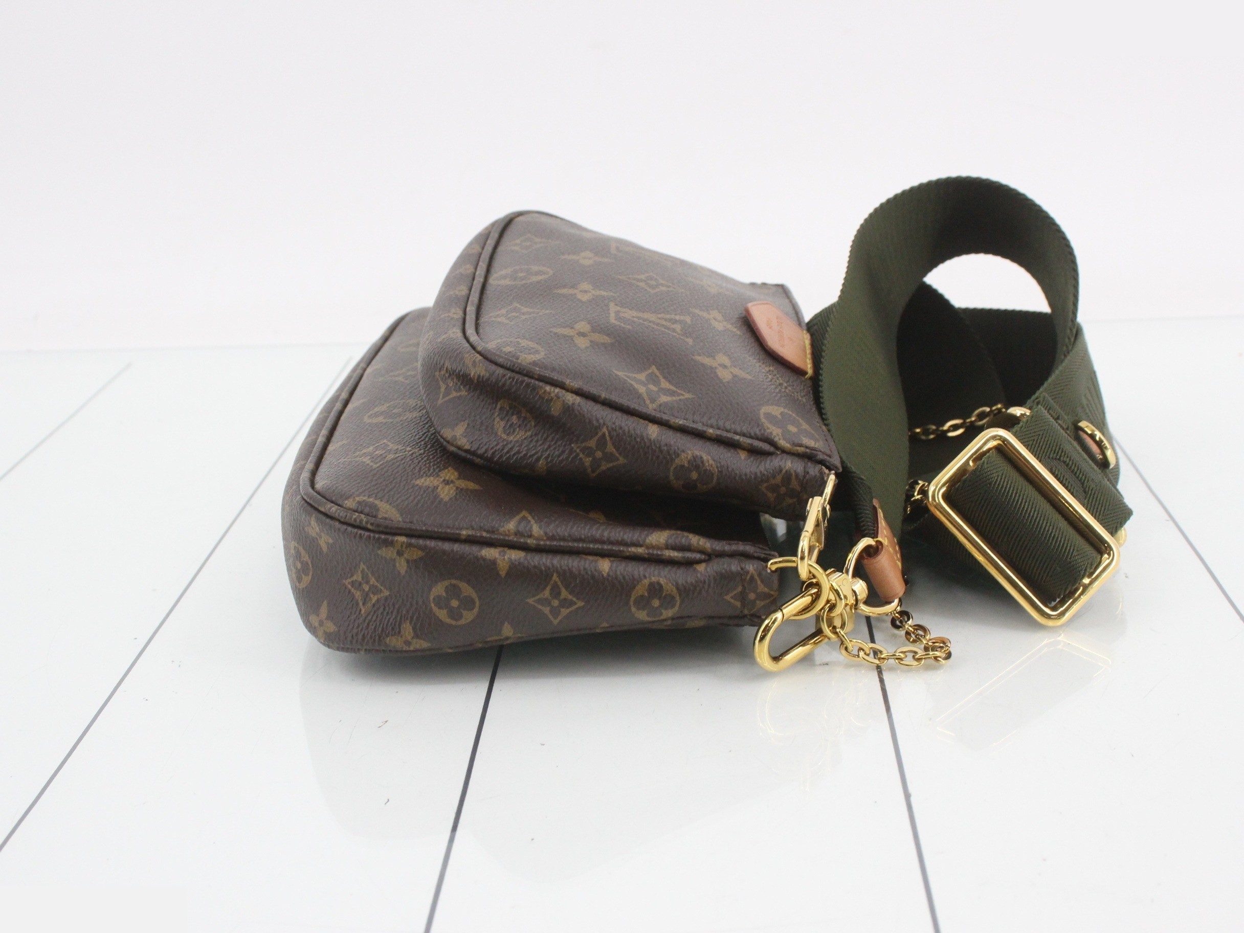 Multi Pochette Accessoire Khaki — view 3