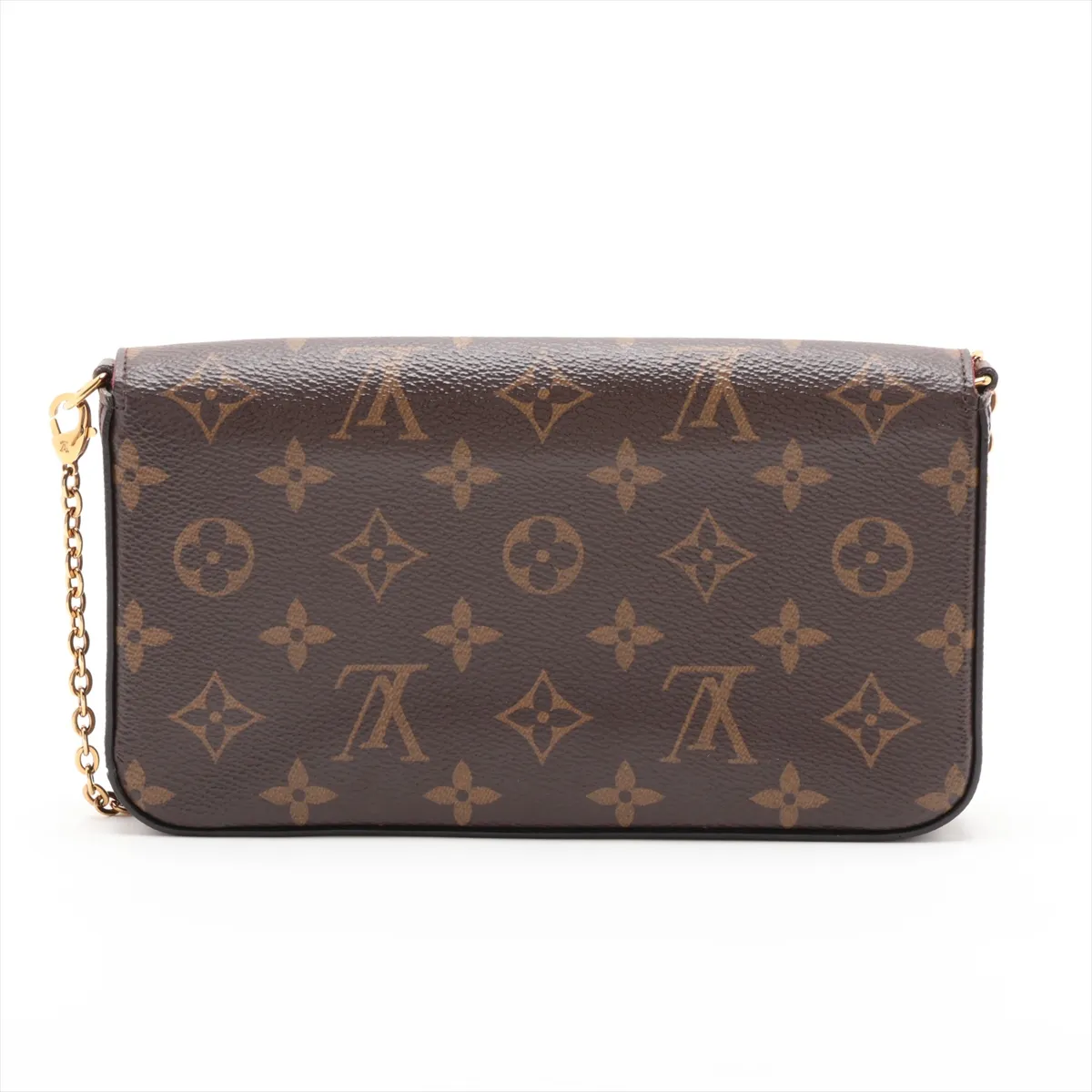 Monogram Pochette Felicie M61276 MI4129 Brown (RFID detected) — view 2