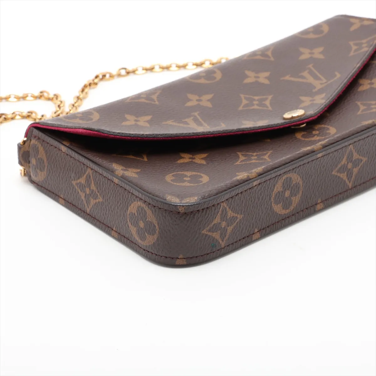 Monogram Pochette Felicie M61276 MI4129 Brown (RFID detected) — view 4