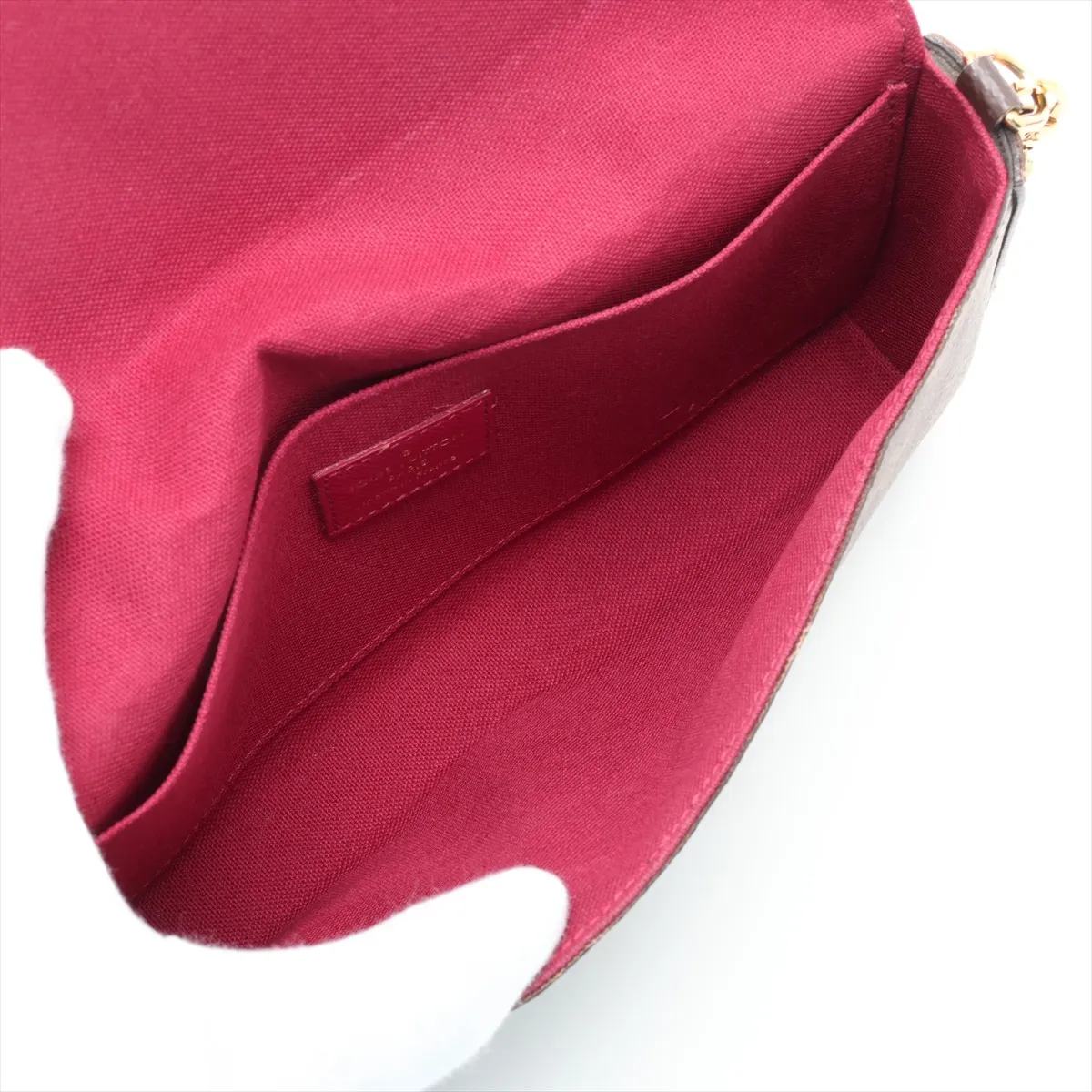 Monogram Pochette Felicie M61276 MI4129 Brown (RFID detected) — view 6
