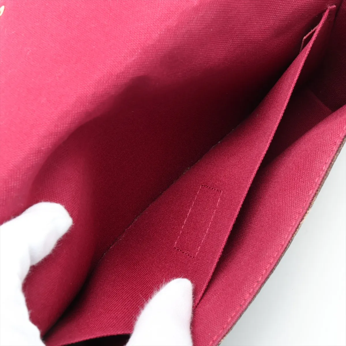 Monogram Pochette Felicie M61276 MI4129 Brown (RFID detected) — view 7