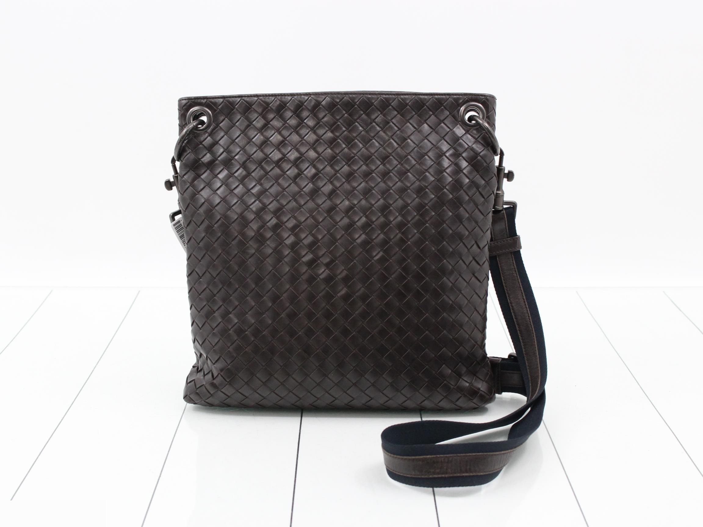 Intrecciato (bag) - Shoulder bag - Brown