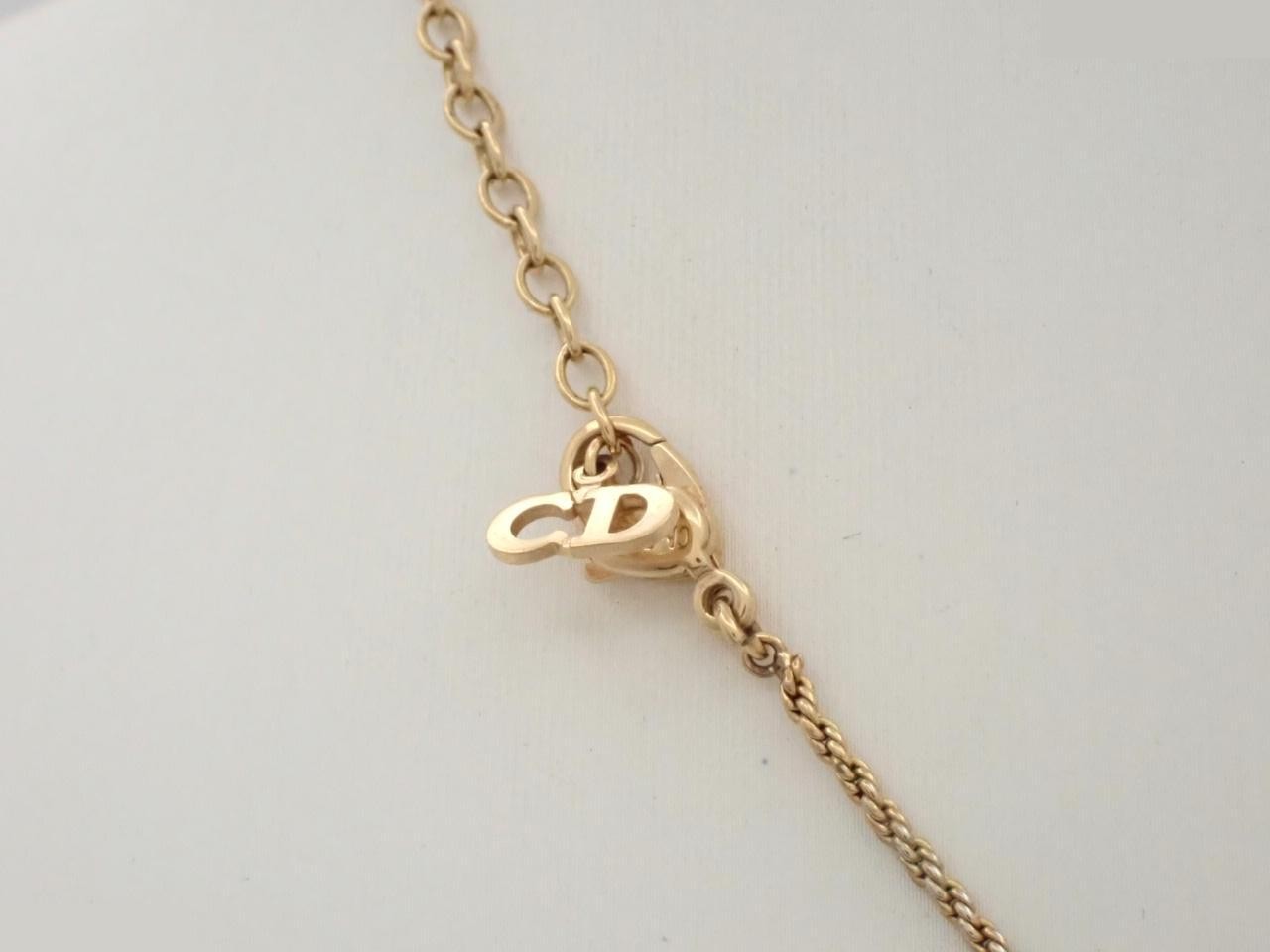 Gold necklace, chain approximately 44cm — view 2