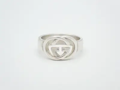 Interlocking Ring, SV925/4.4g, Size #10