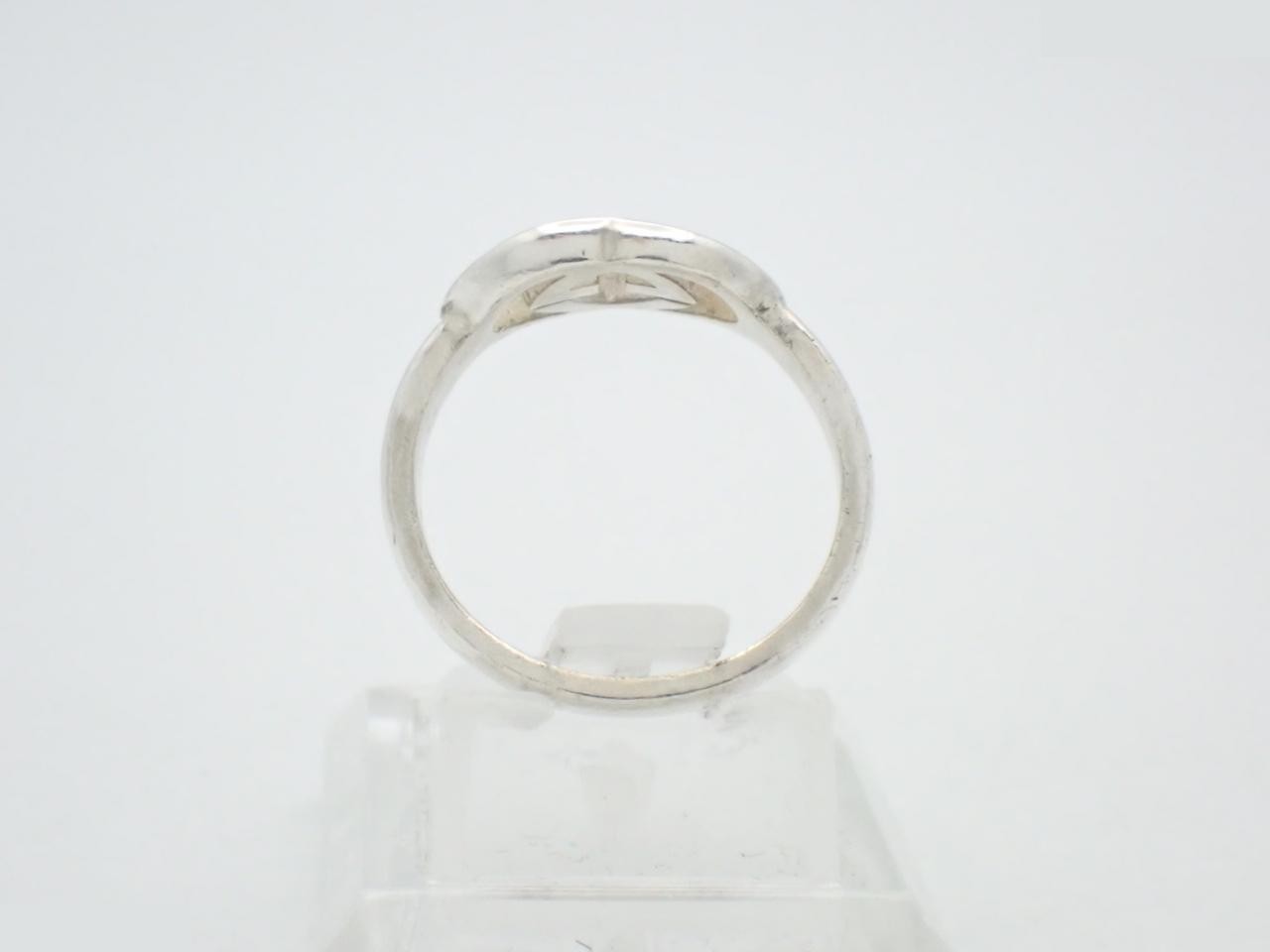 Interlocking Ring, SV925/4.4g, Size #10 — view 3