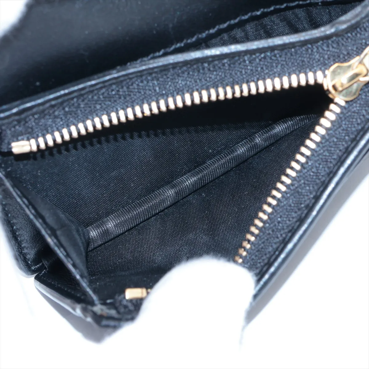 GG Matelasse 723786 Leather Compact Wallet Black — view 5
