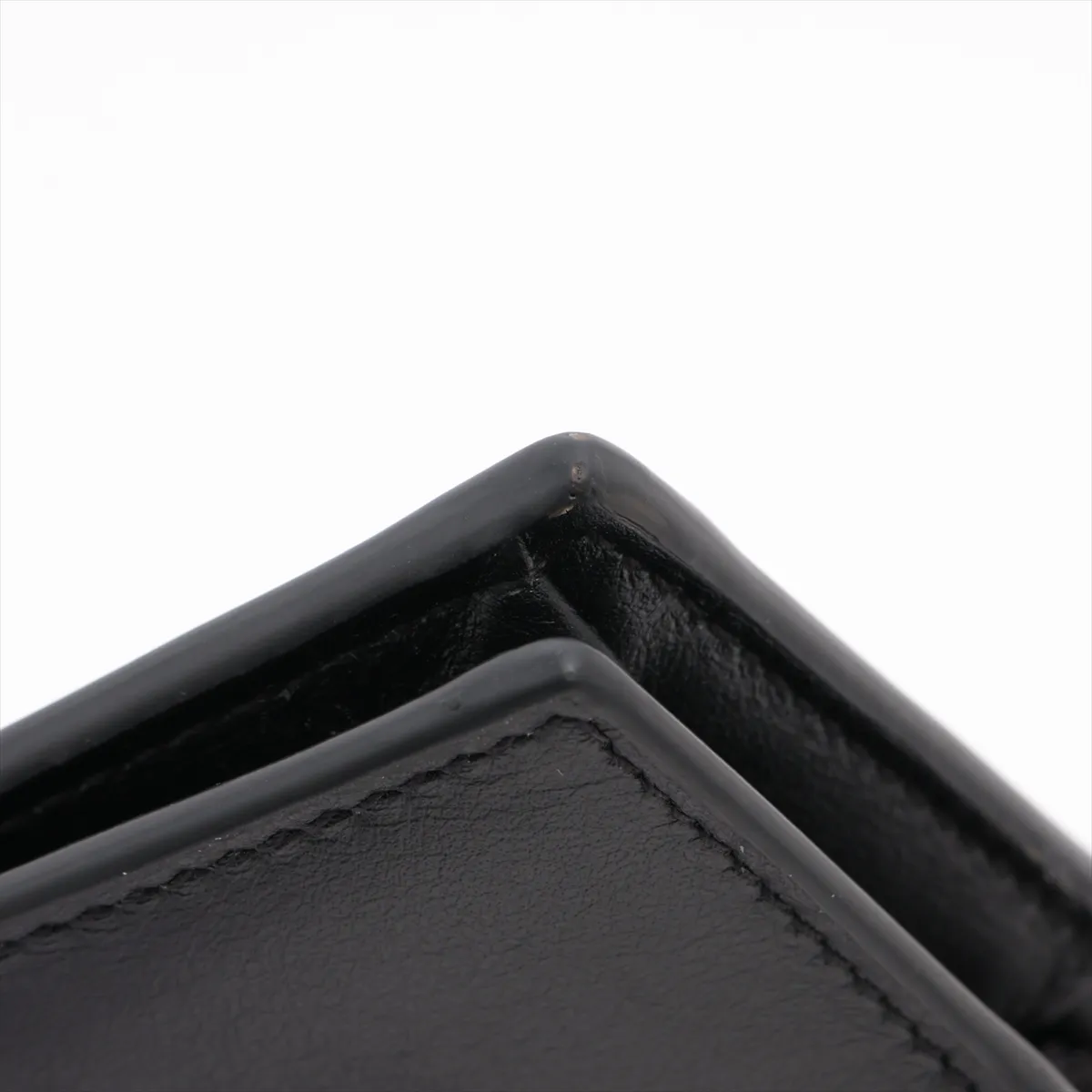 GG Matelasse 723786 Leather Compact Wallet Black — view 10