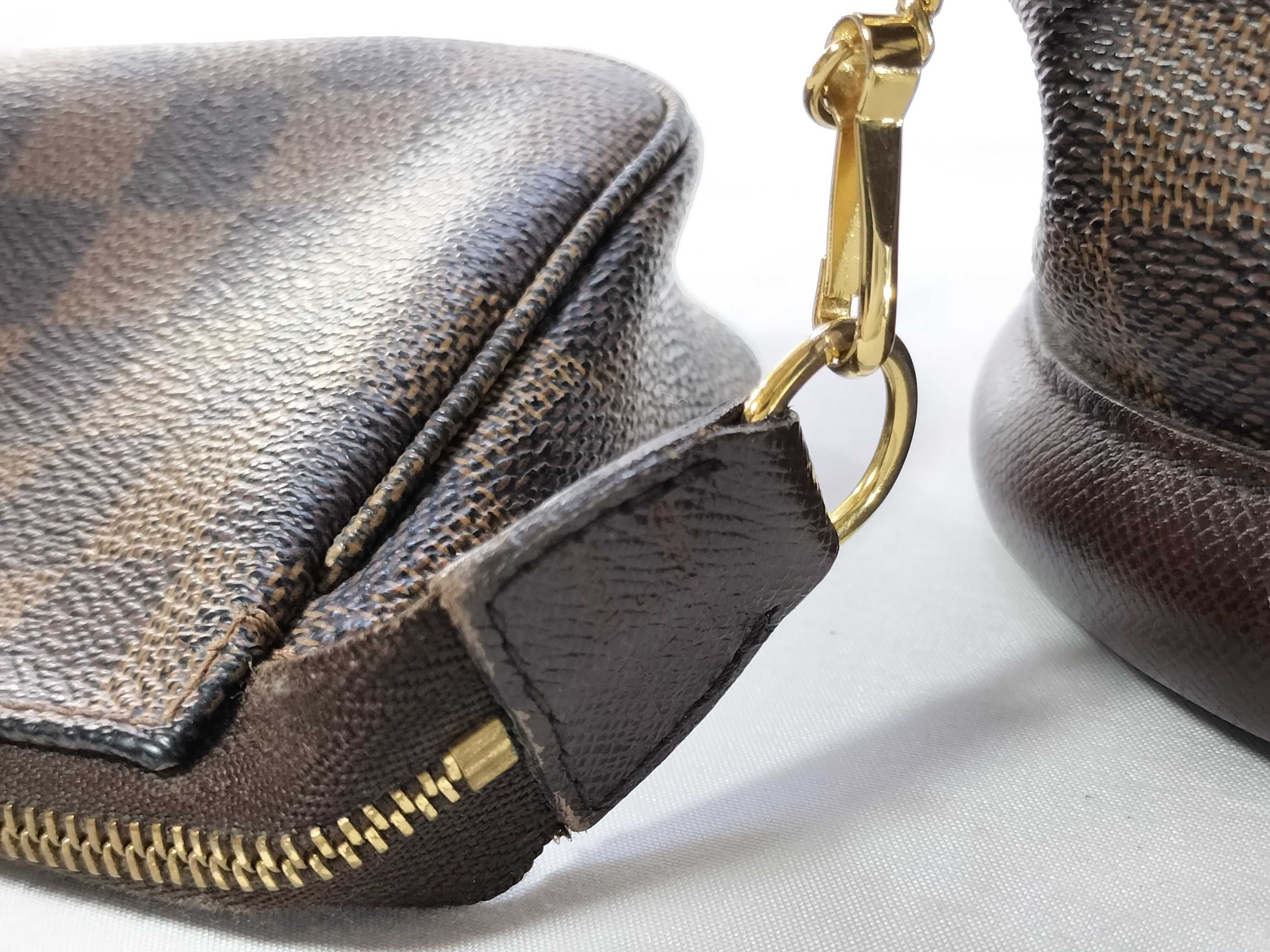 Damier Bucket PM Tote Bag with Pouch — view 13