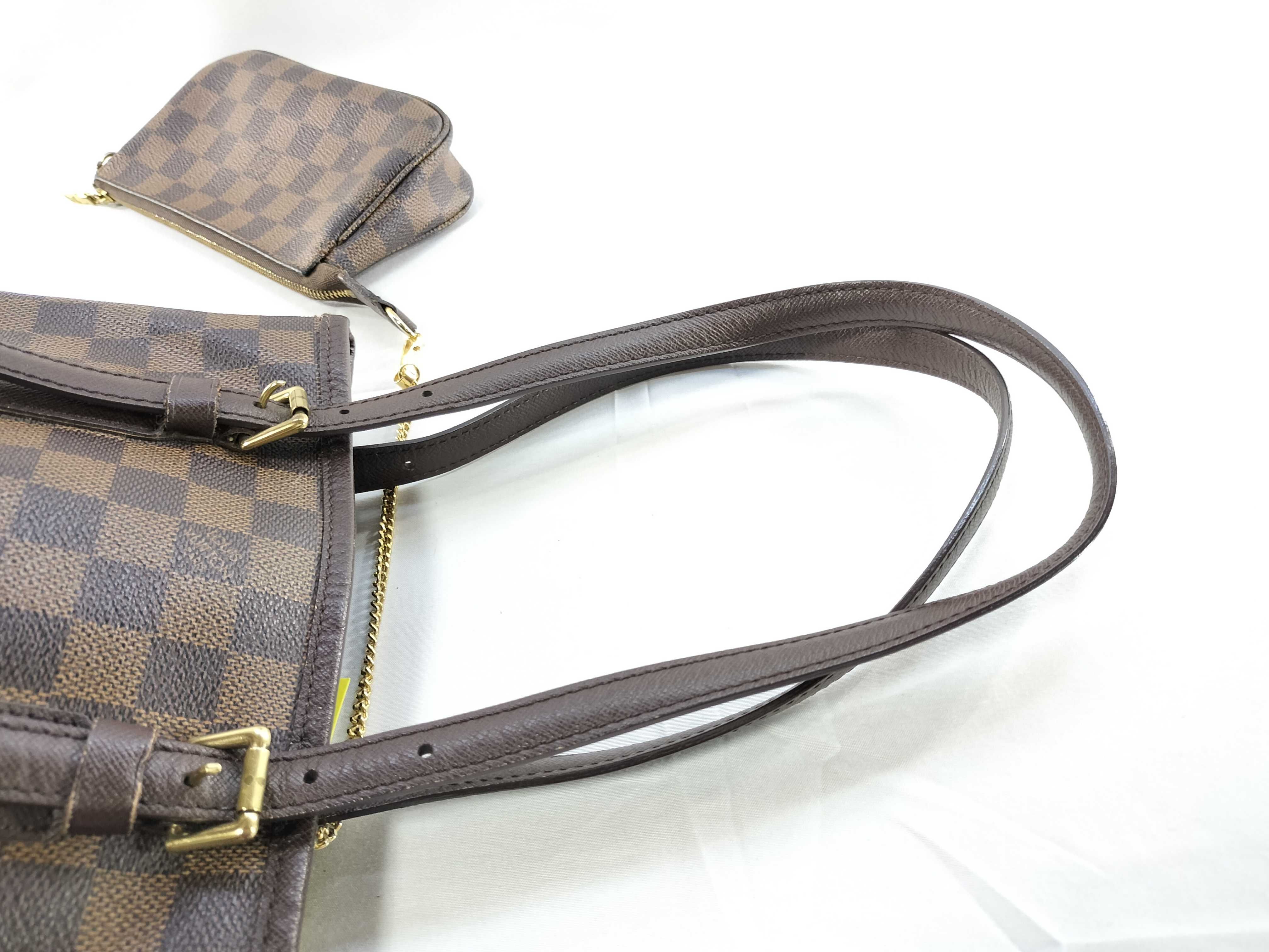 Damier Bucket PM Tote Bag with Pouch — view 6