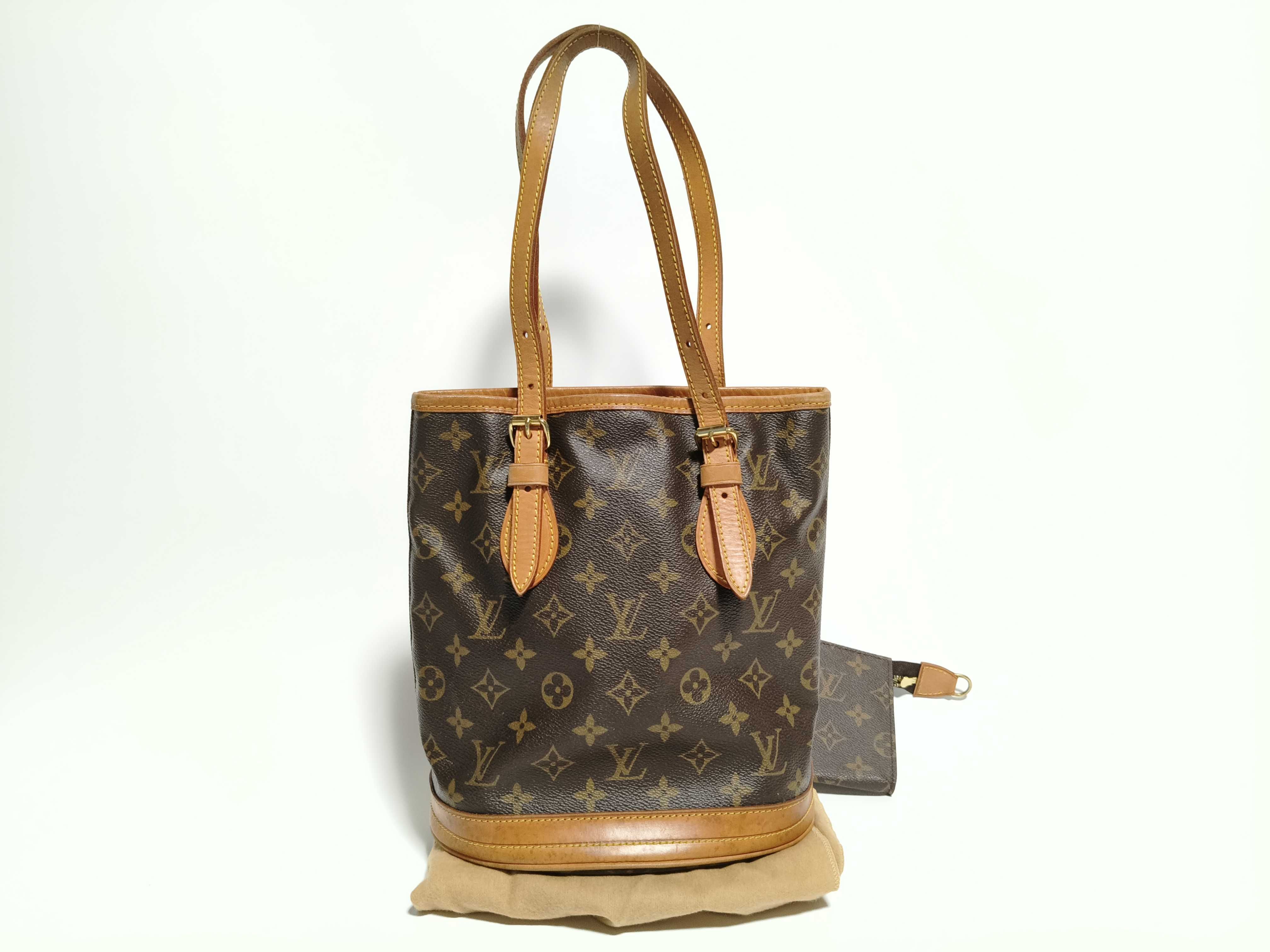 Monogram Tote Bag Bucket PM M42238 Tote Bag