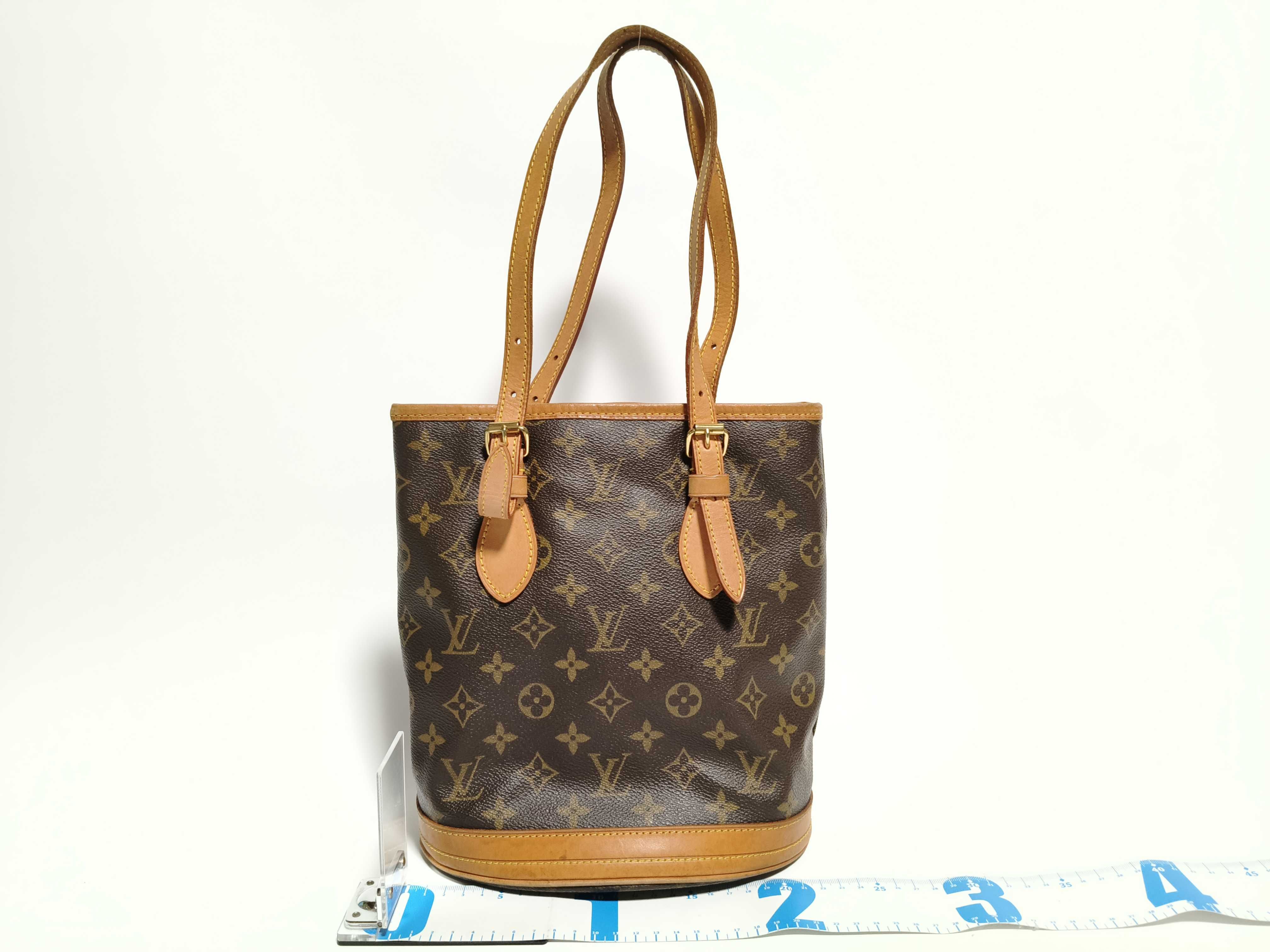 Monogram Tote Bag Bucket PM M42238 Tote Bag — view 2