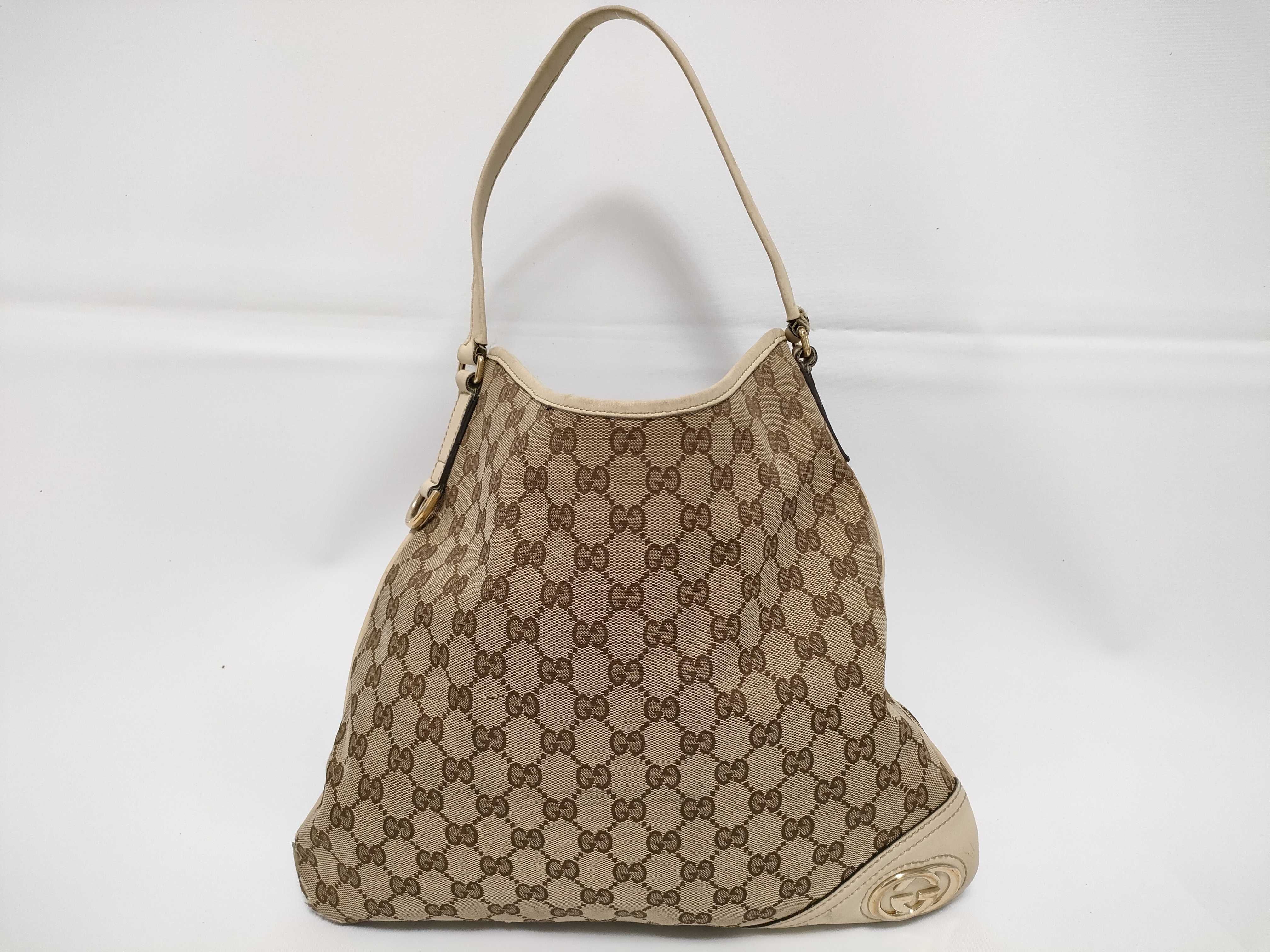 GG Canvas Handbag, One-Shoulder Bag
