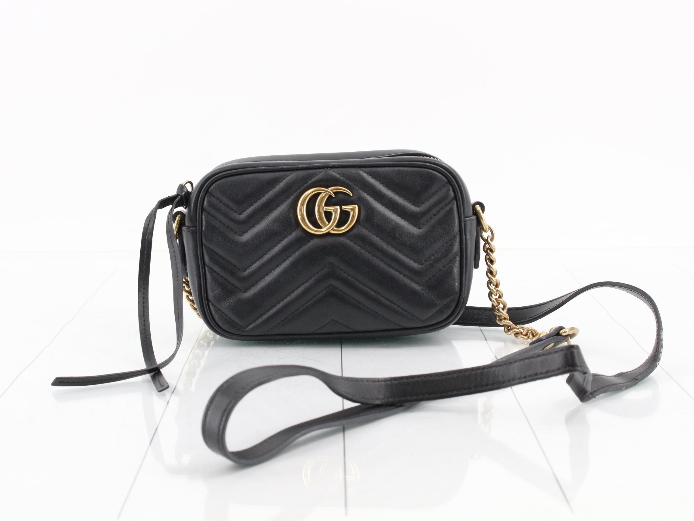GG Marmont Mini Chain Shoulder Bag