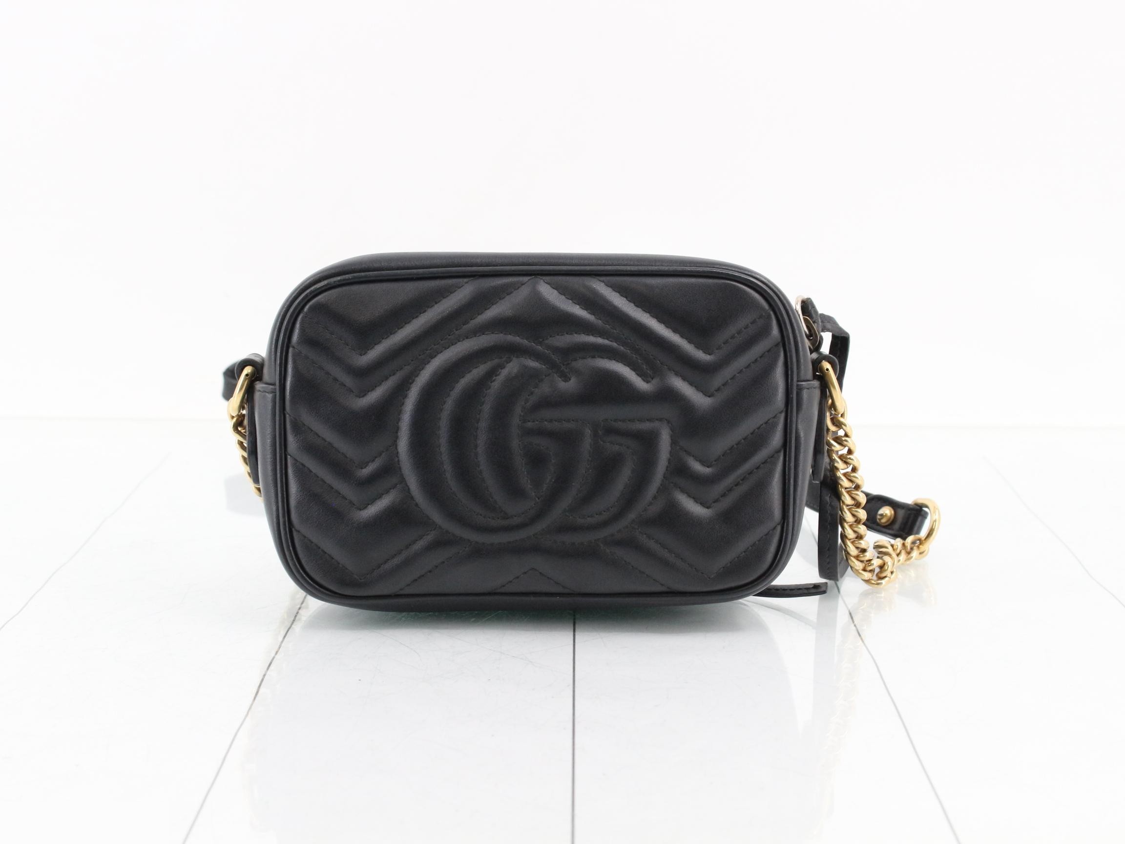 GG Marmont Mini Chain Shoulder Bag — view 2