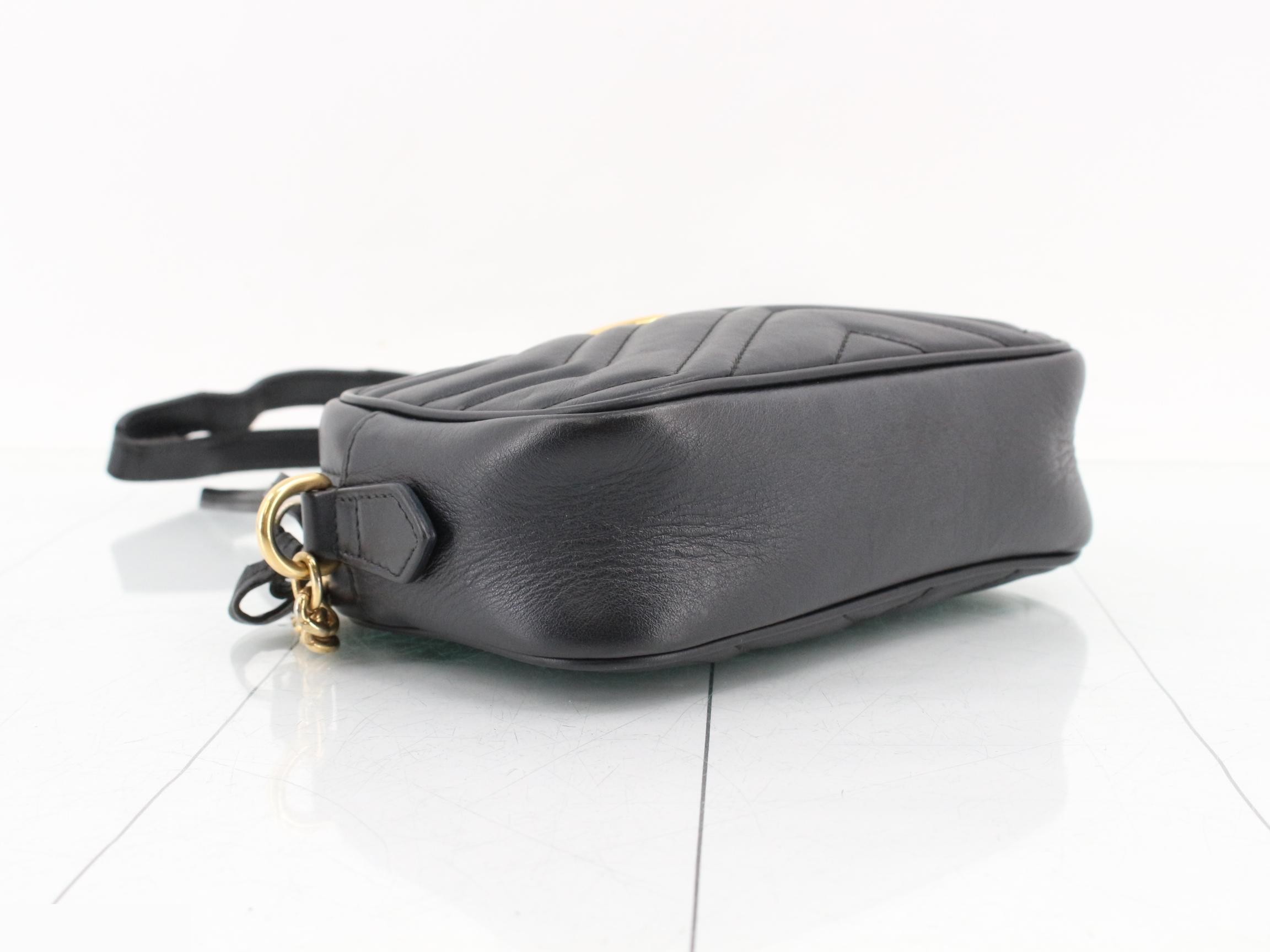 GG Marmont Mini Chain Shoulder Bag — view 5