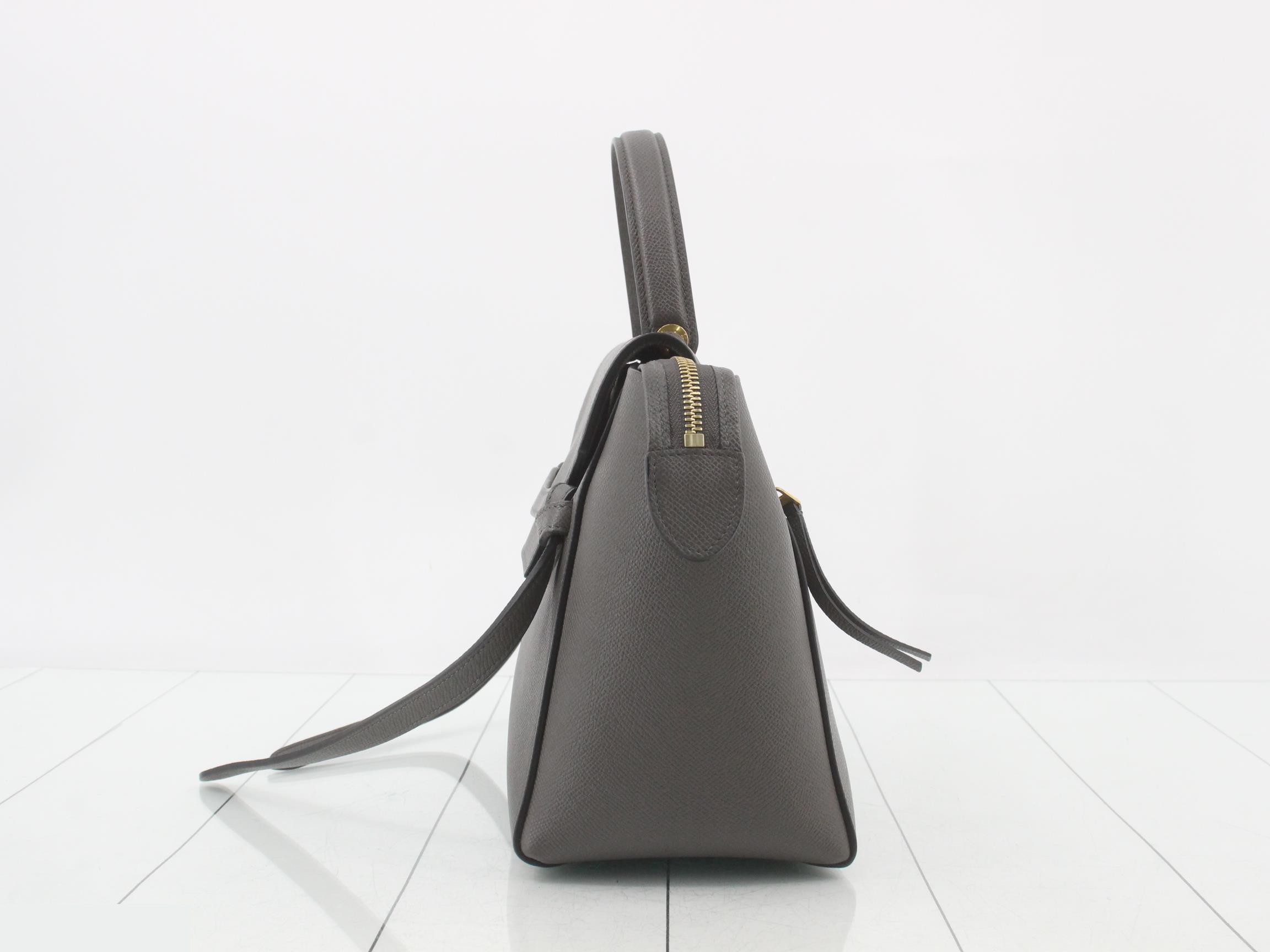 Belt bag, leather, 2-way handbag — view 3