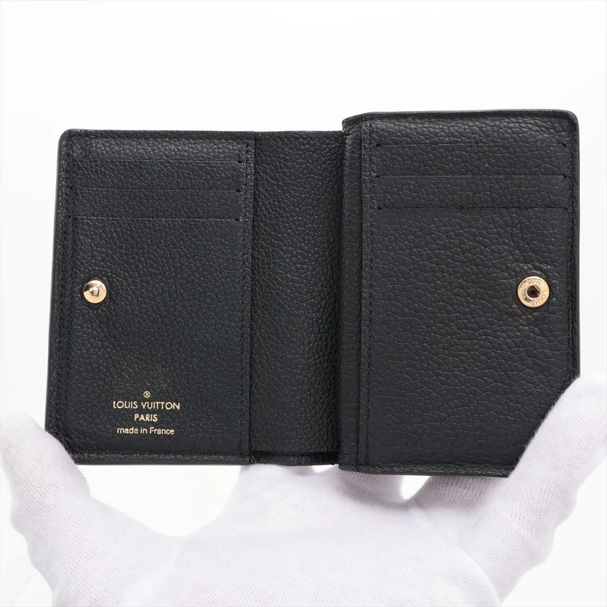 Monogram Empreinte Portefeuille Claire M80151 Noir Compact Wallet (RFID detected) — view 3