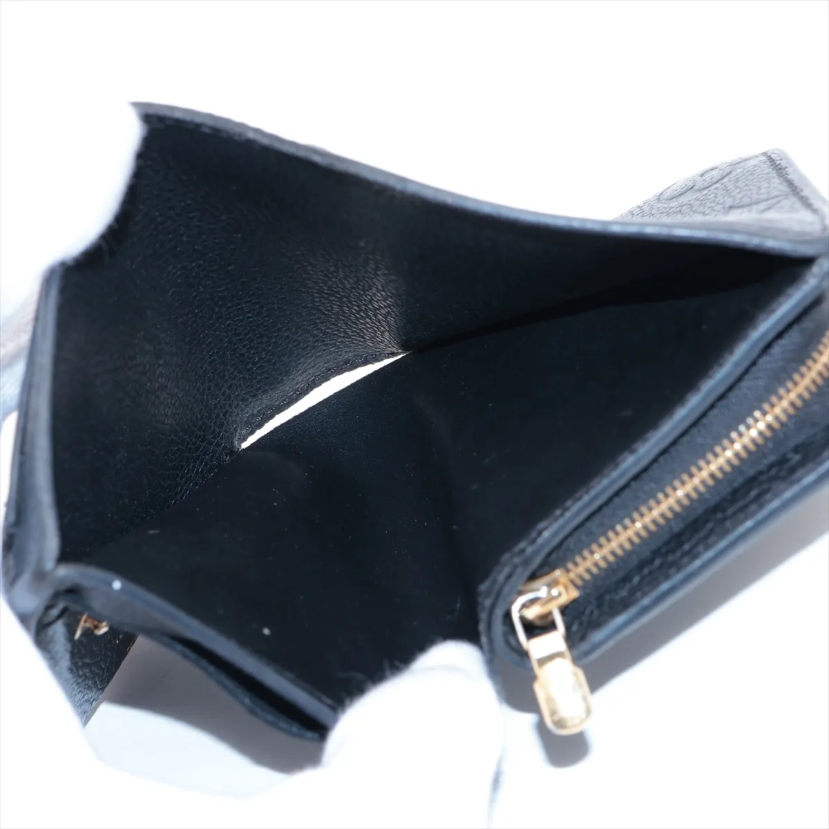 Monogram Empreinte Portefeuille Claire M80151 Noir Compact Wallet (RFID detected) — view 4