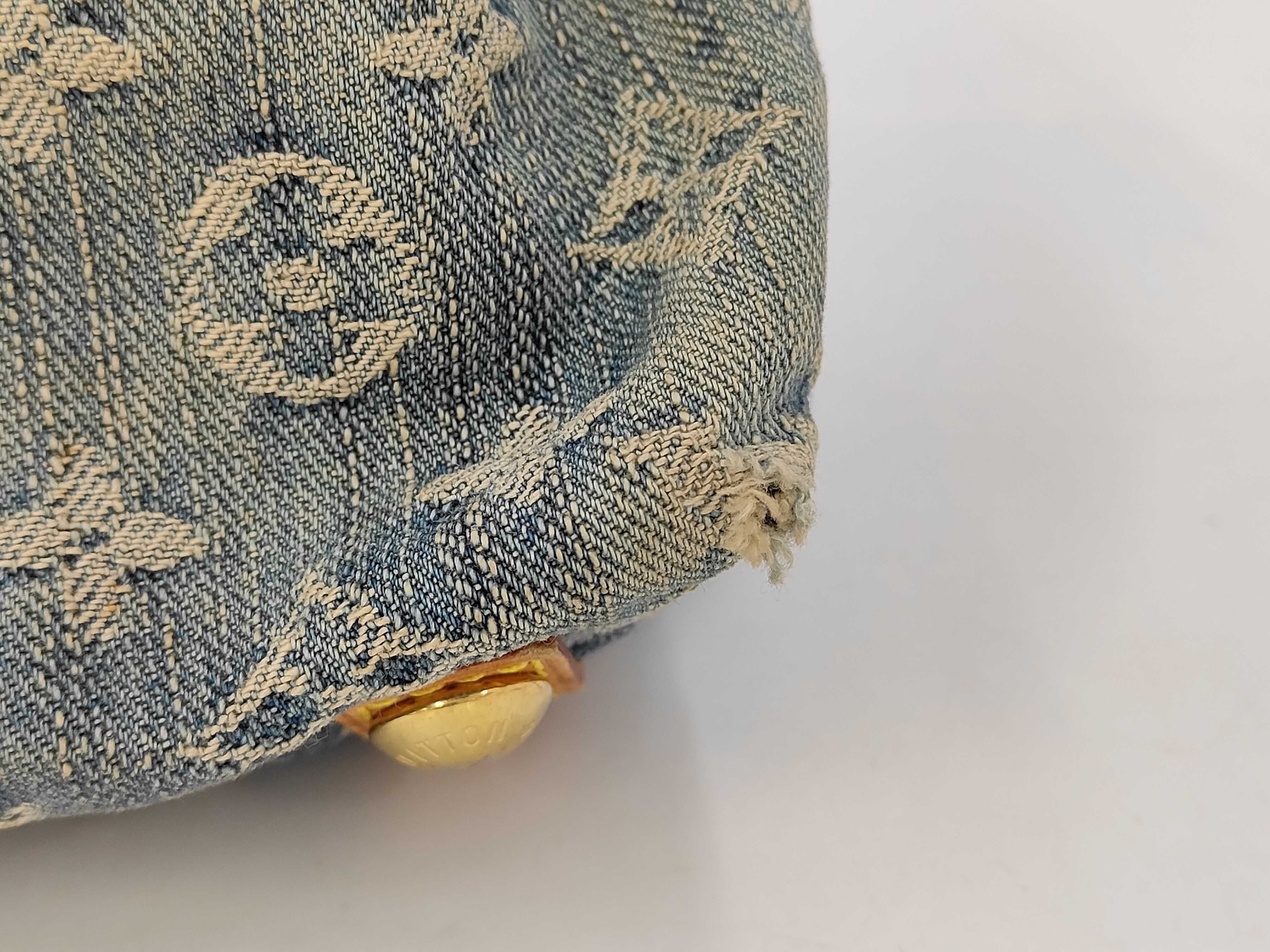 Monogram Denim Baggy PM M95049 FL1006 Shoulder Bag — view 4