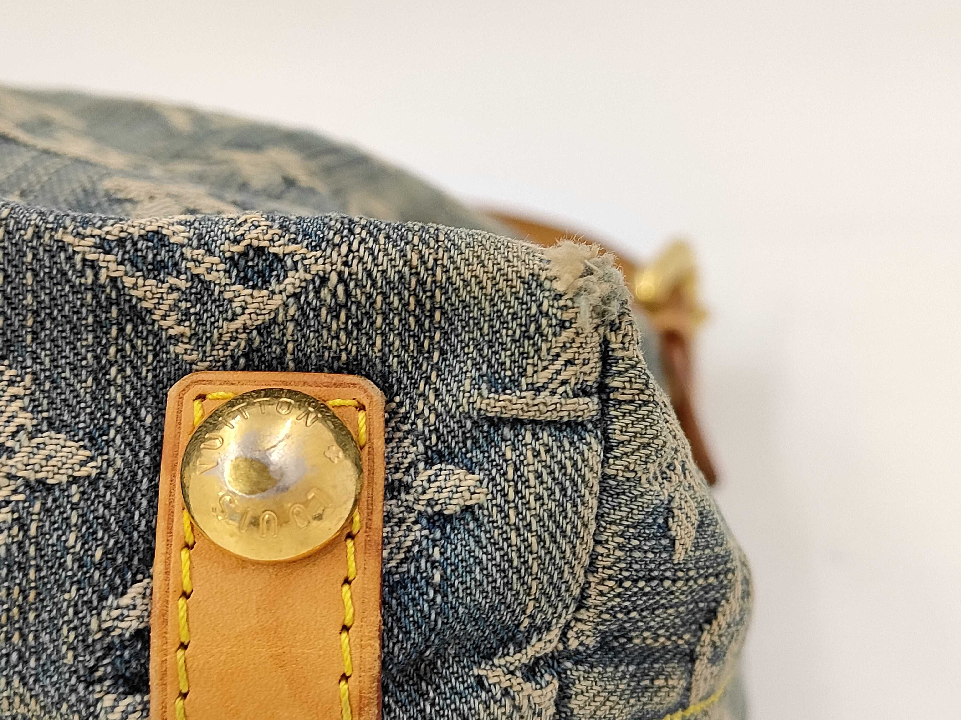 Monogram Denim Baggy PM M95049 FL1006 Shoulder Bag — view 5