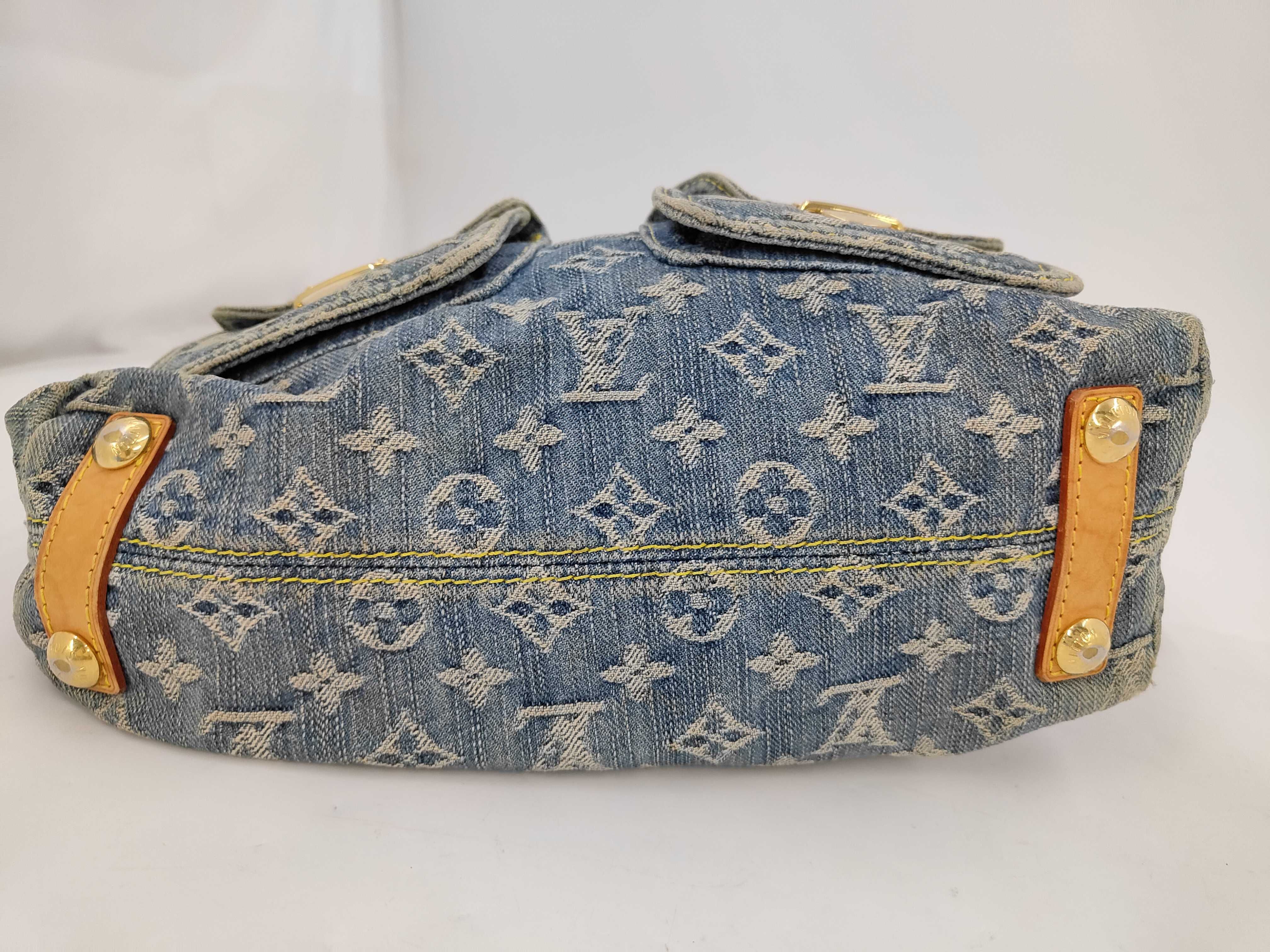 Monogram Denim Baggy PM M95049 FL1006 Shoulder Bag — view 6