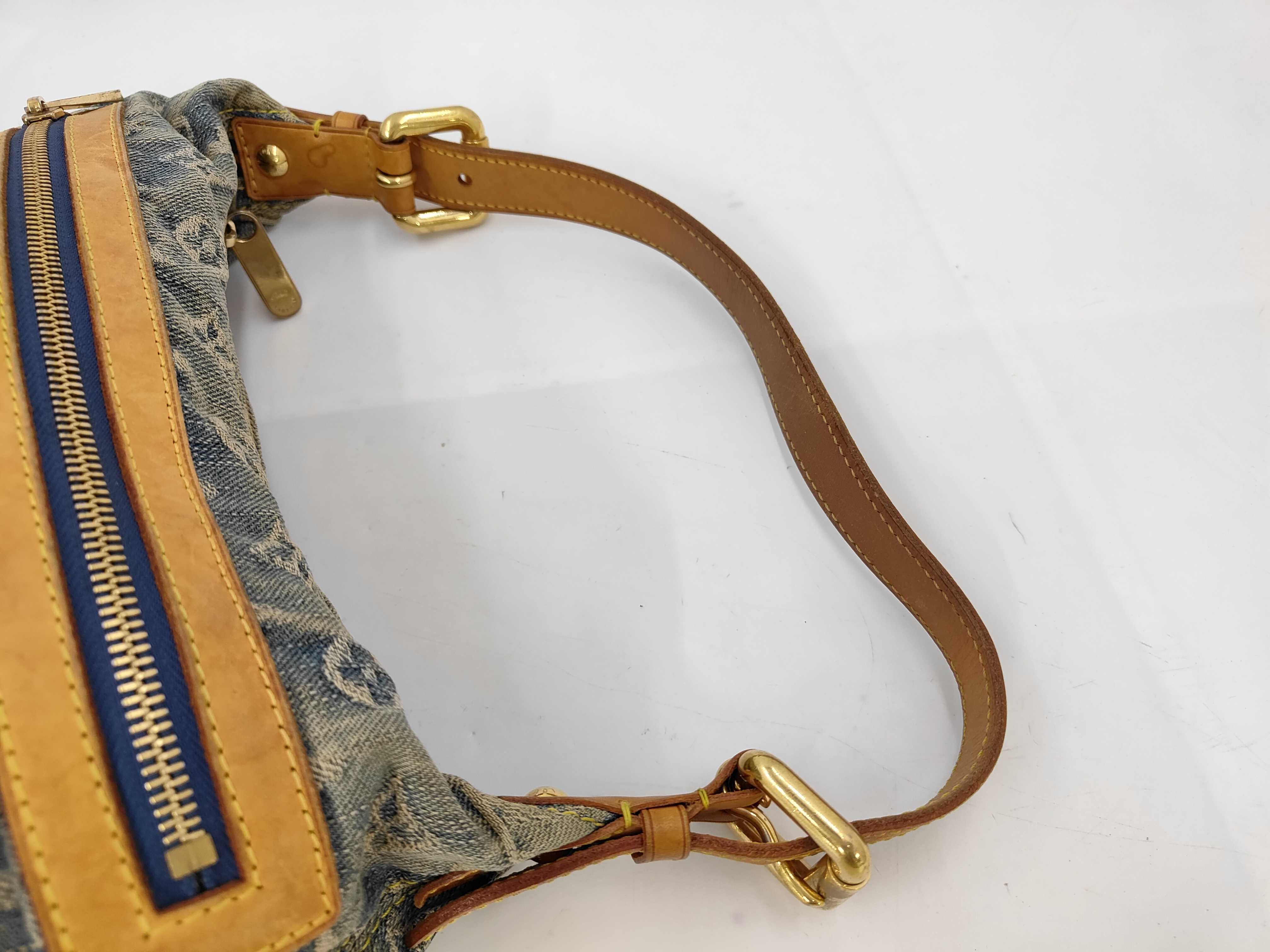 Monogram Denim Baggy PM M95049 FL1006 Shoulder Bag — view 7