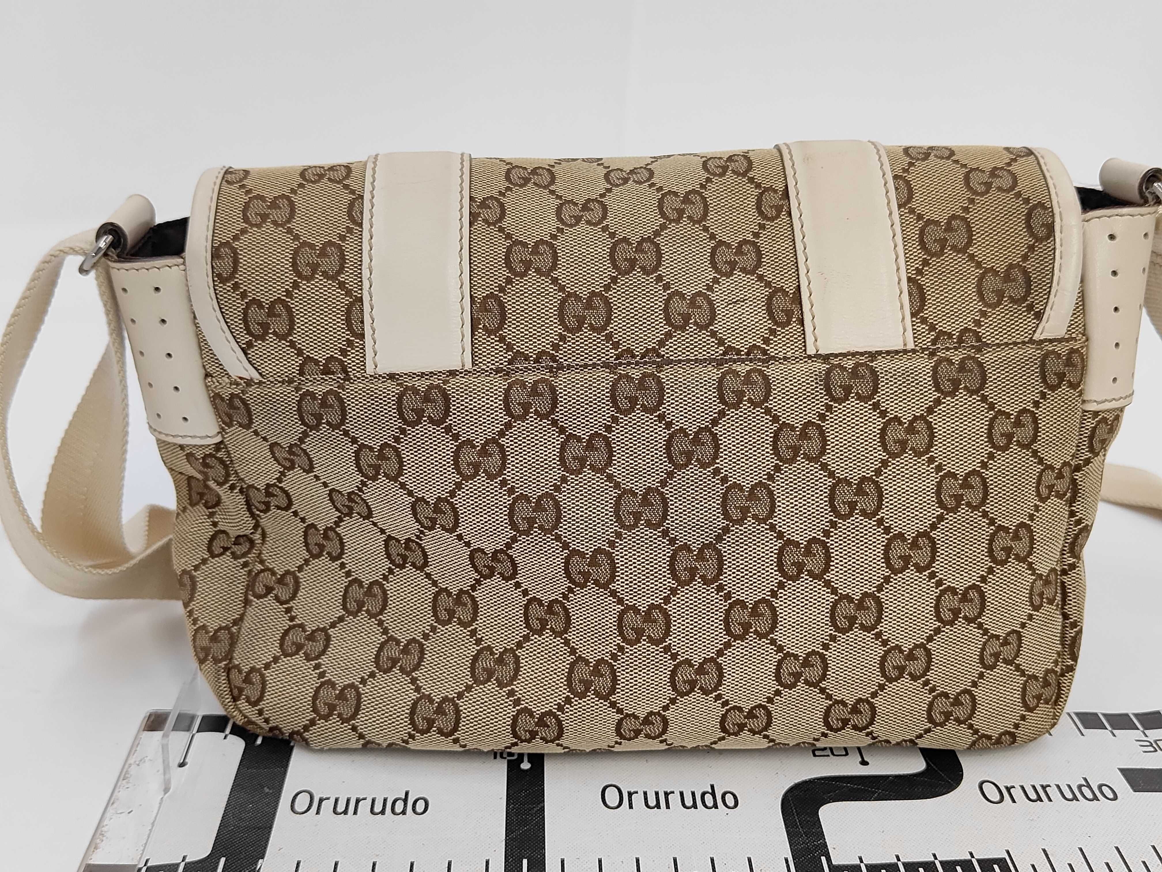 GG Canvas Body Bag Shoulder Bag 145858 Shoulder Bag — view 2