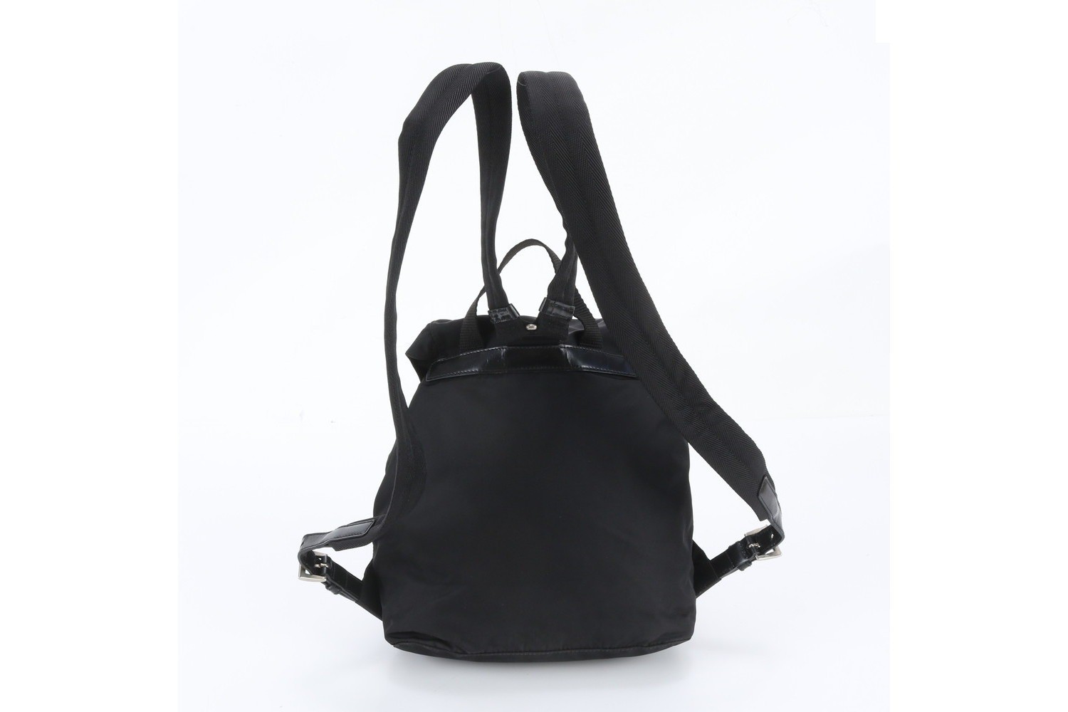 Guaranteed Tessuto Nylon Backpack with White Tag, B6677, Leather — view 3