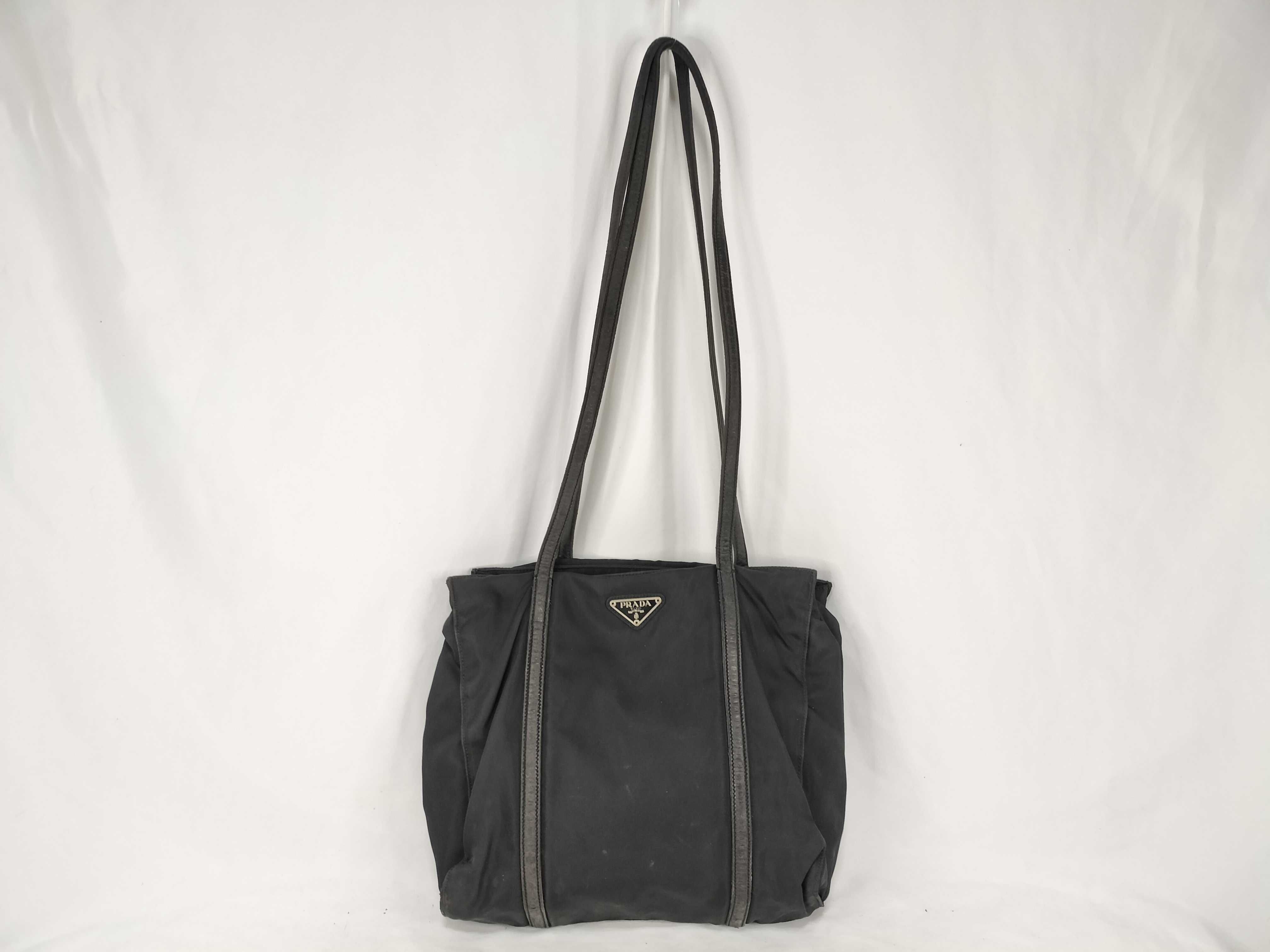 Nylon Prada Shoulder Bag Black Shoulder Bag