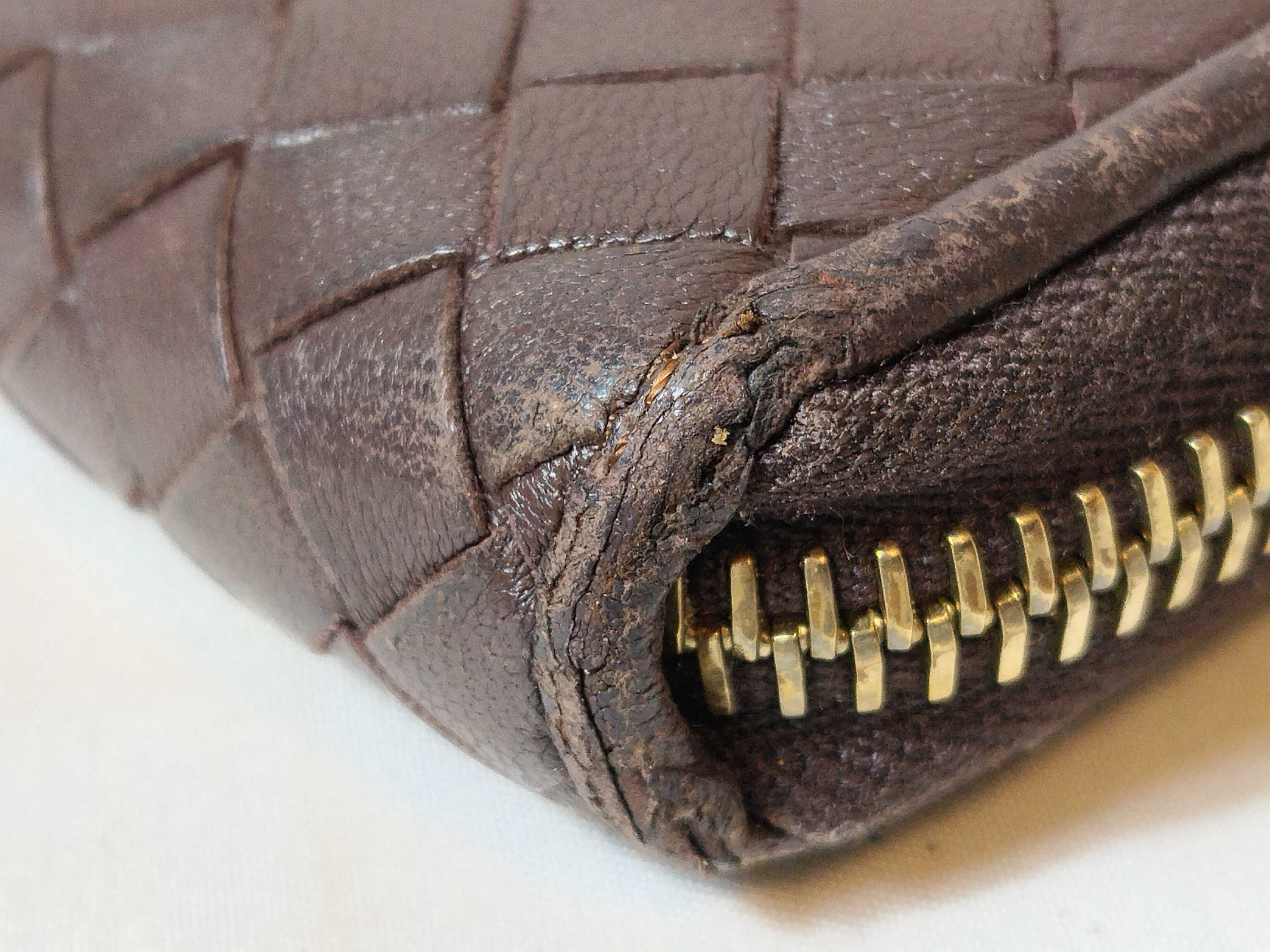 Intrecciato Zippy Long Wallet — view 4